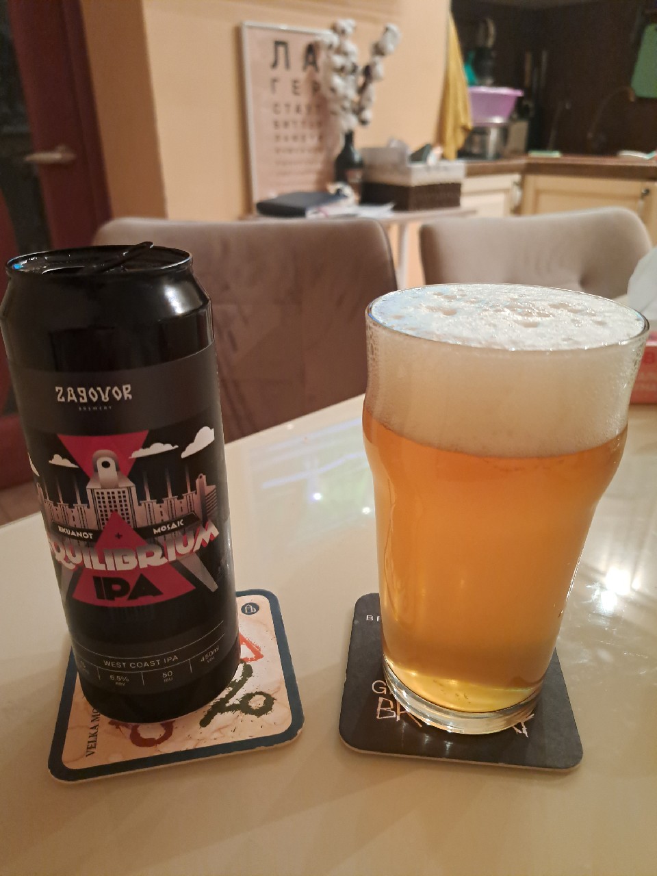 Equilibrium: Ekuanot+Mosaic, Zagovor Brewery