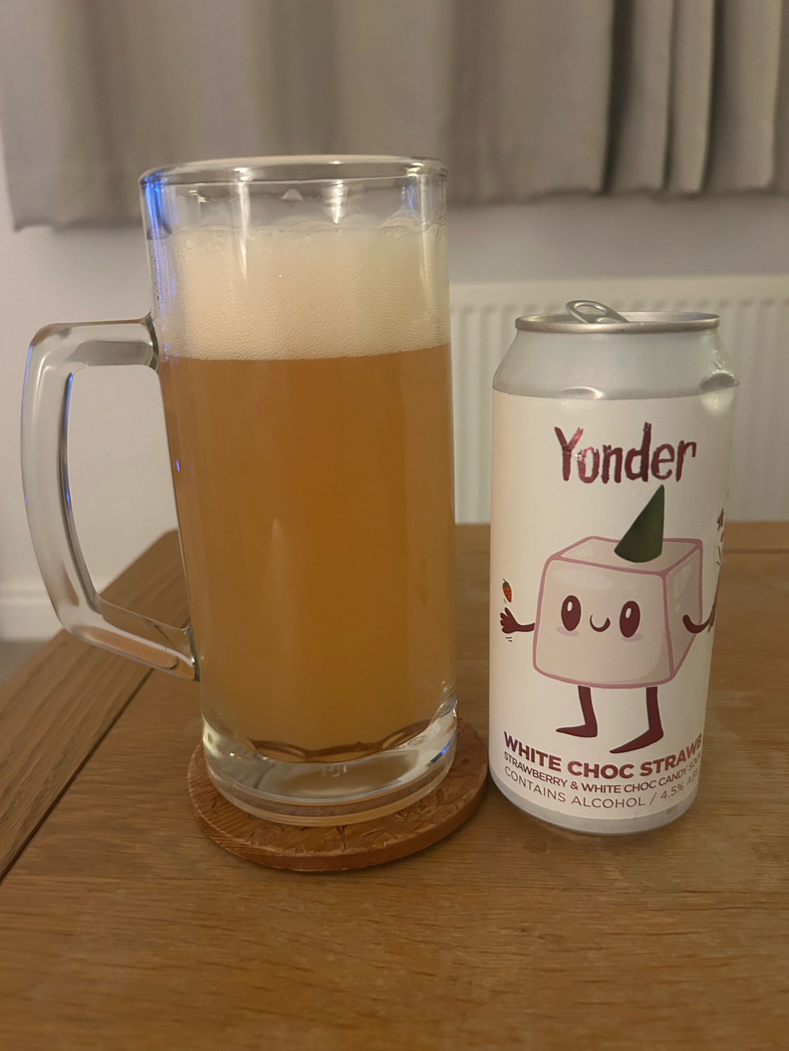 White Choc Strawb, Yonder Brewing