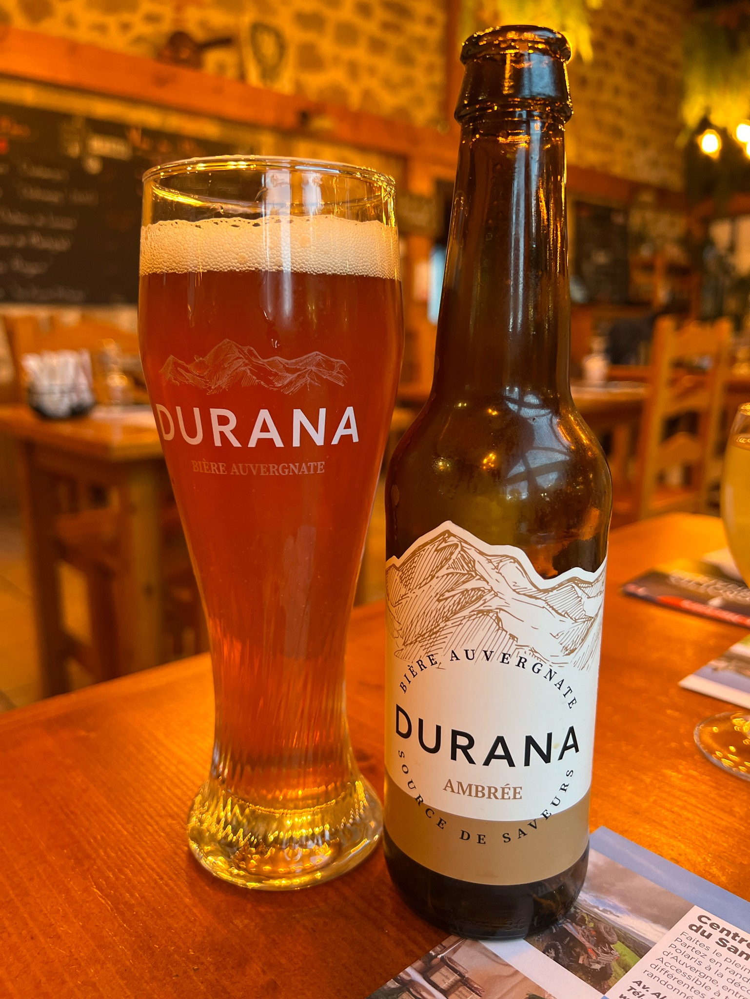Durana Ambrée, Brasserie Les Monts D'Auvergne