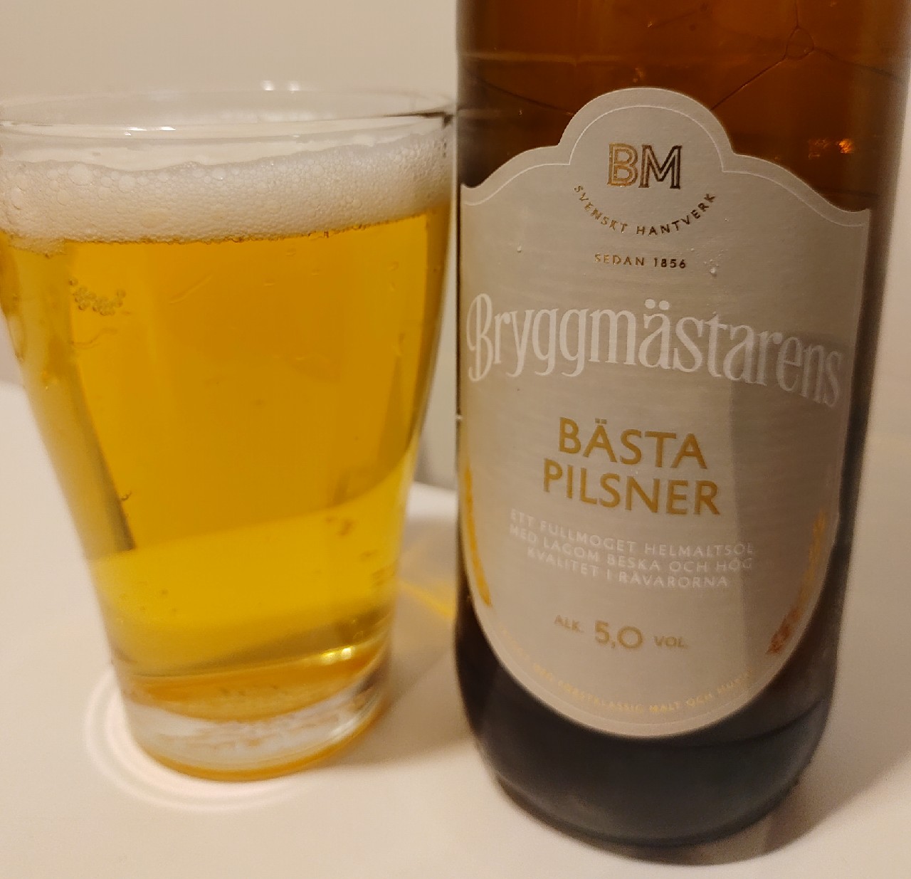 Bryggmästarens Bästa Pilsner, Sweden