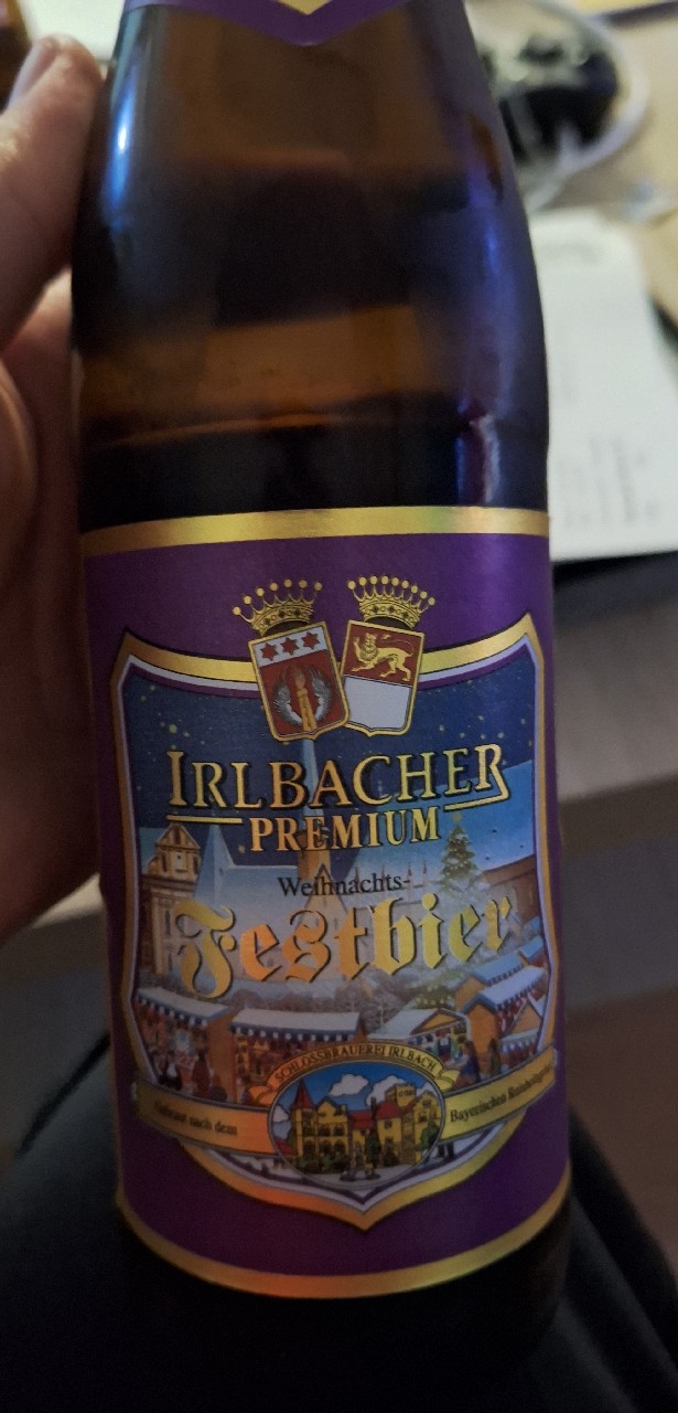 Irlbacher Premium Weihnachts-Festbier, Schlossbrauerei Irlbach (Arcobräu Moos)