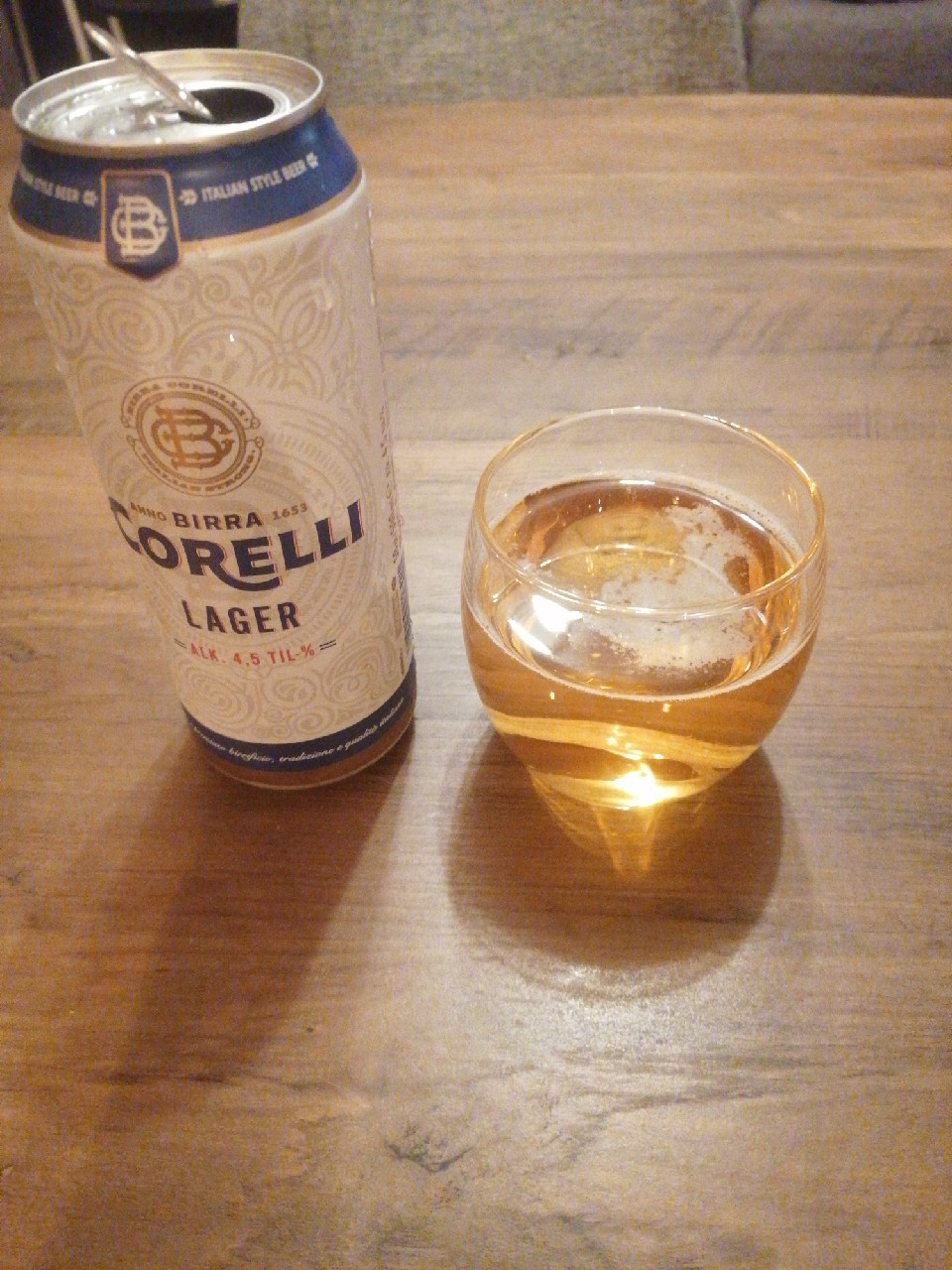 Birra Corelli Lager, Font Salem (Damm)