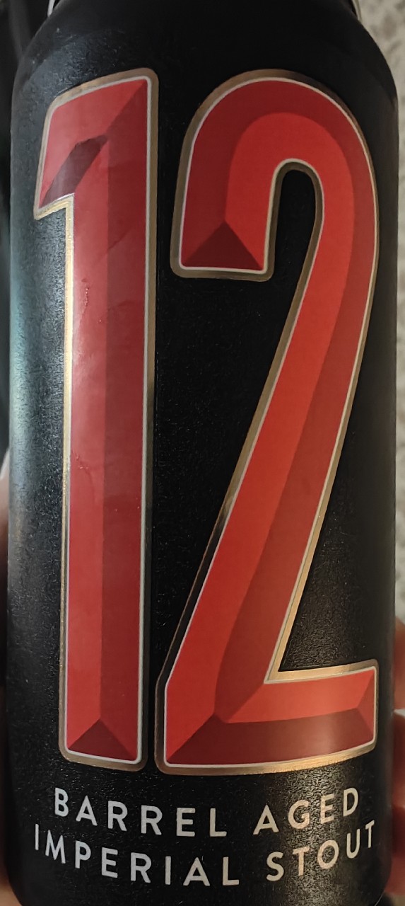 12 Barrel aged imperial stout, Brew By Numbers