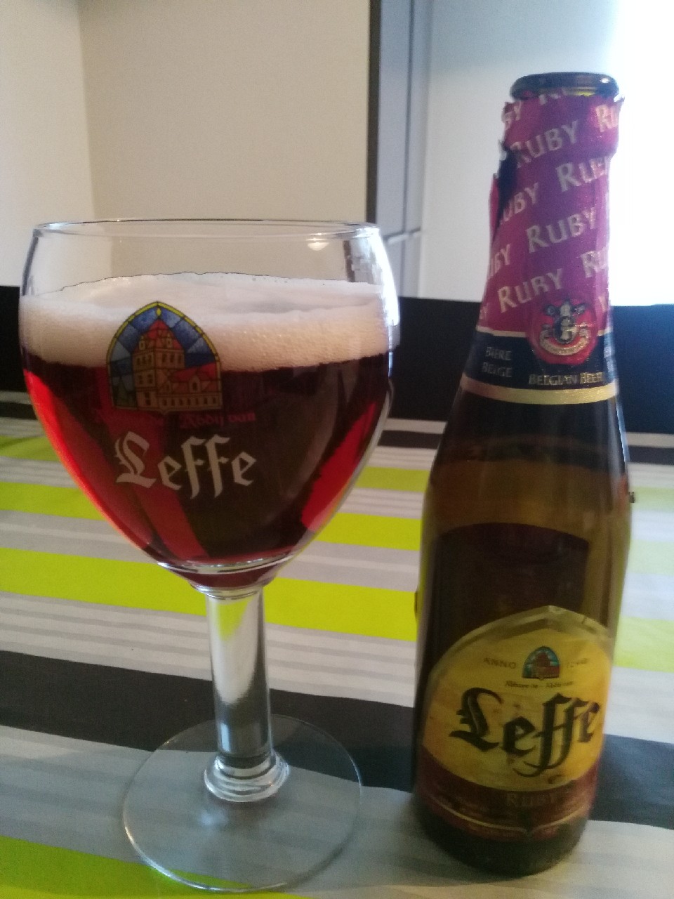 Leffe Ruby, Belgium