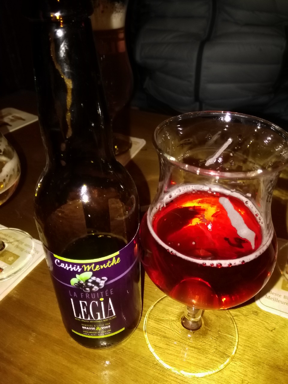 Legia Fruitée, Brasseries de Liège