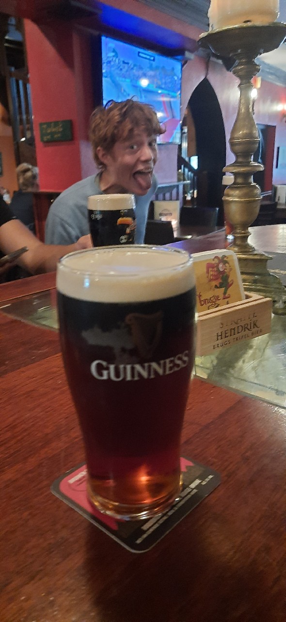 Black and tan Guinness & Kilkenny, Ireland