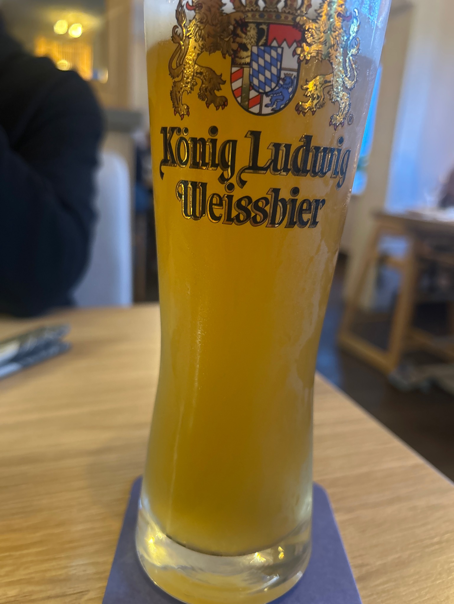 König Ludwig Weissbier Hell, König Ludwig Schlossbrauerei Kaltenberg (Warsteiner)