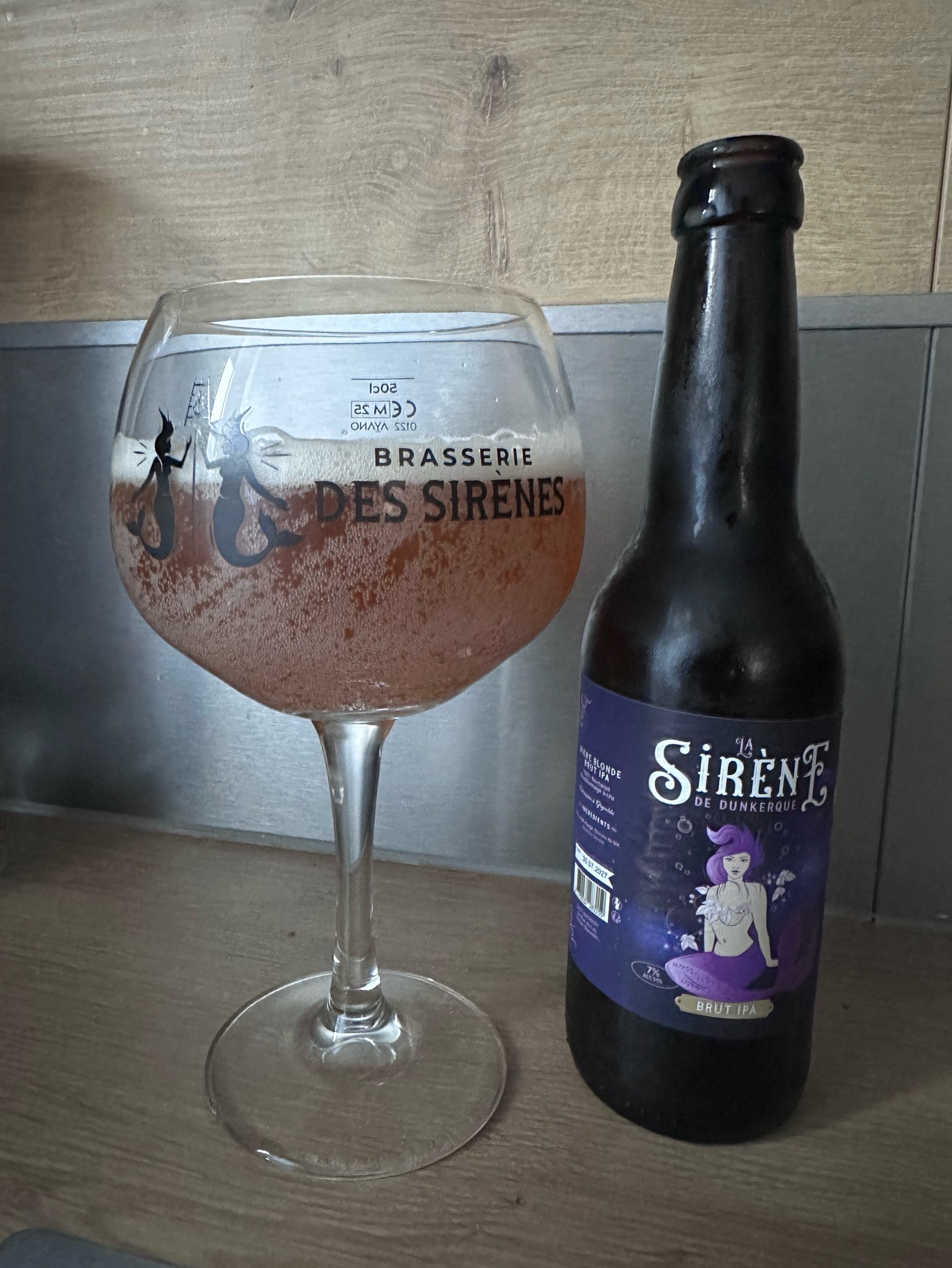 La Sirène de Dunkerque Brut IPA, Brasserie Des Sirènes