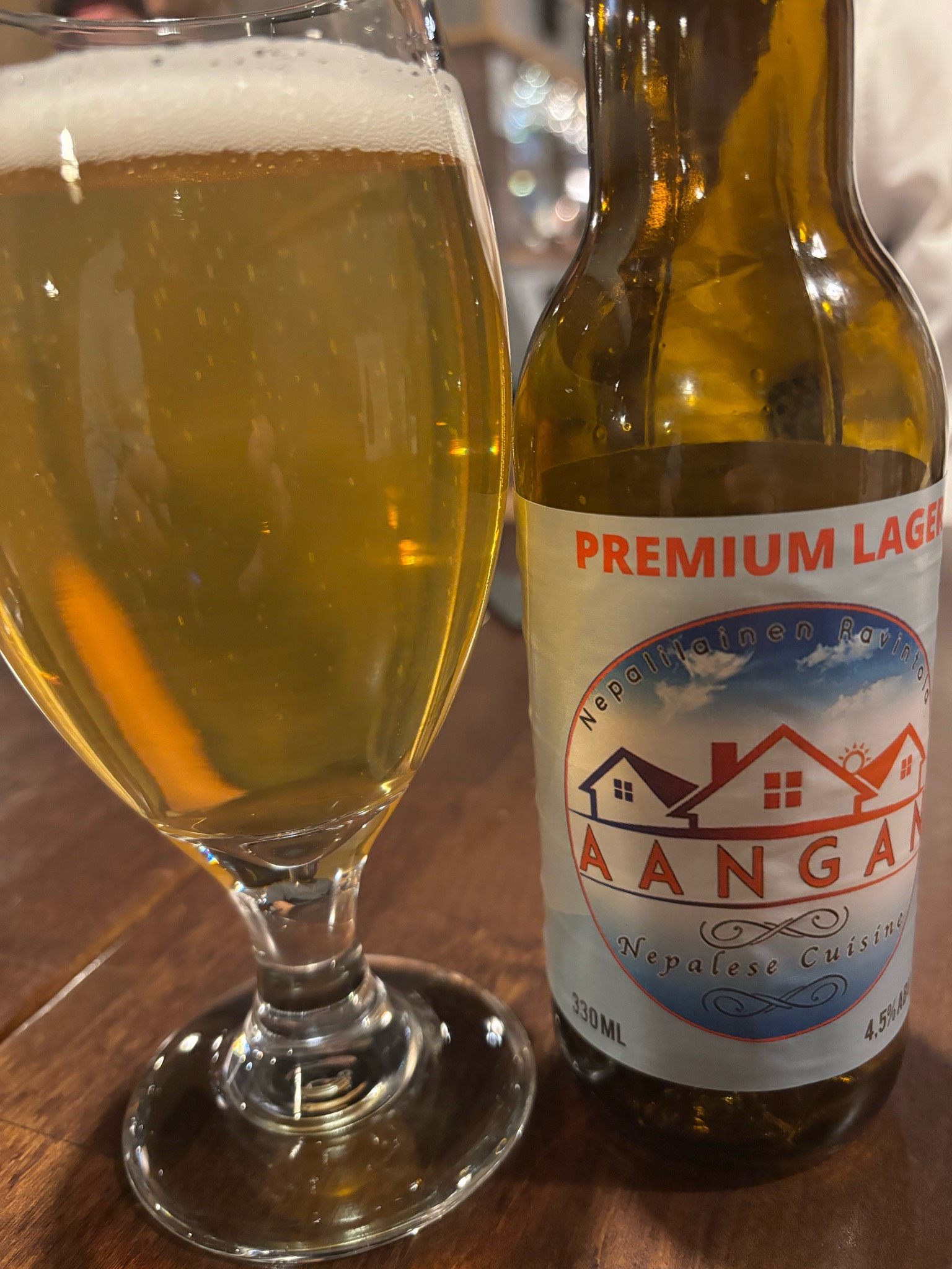 Aangan Premium Lager, The Brew Society