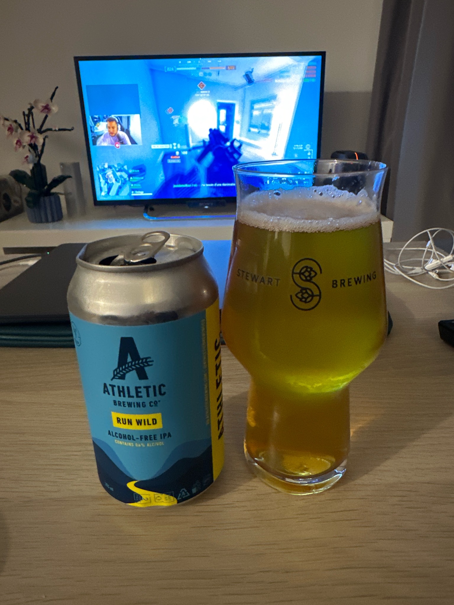 Run Wild IPA, Athletic Brewing Company