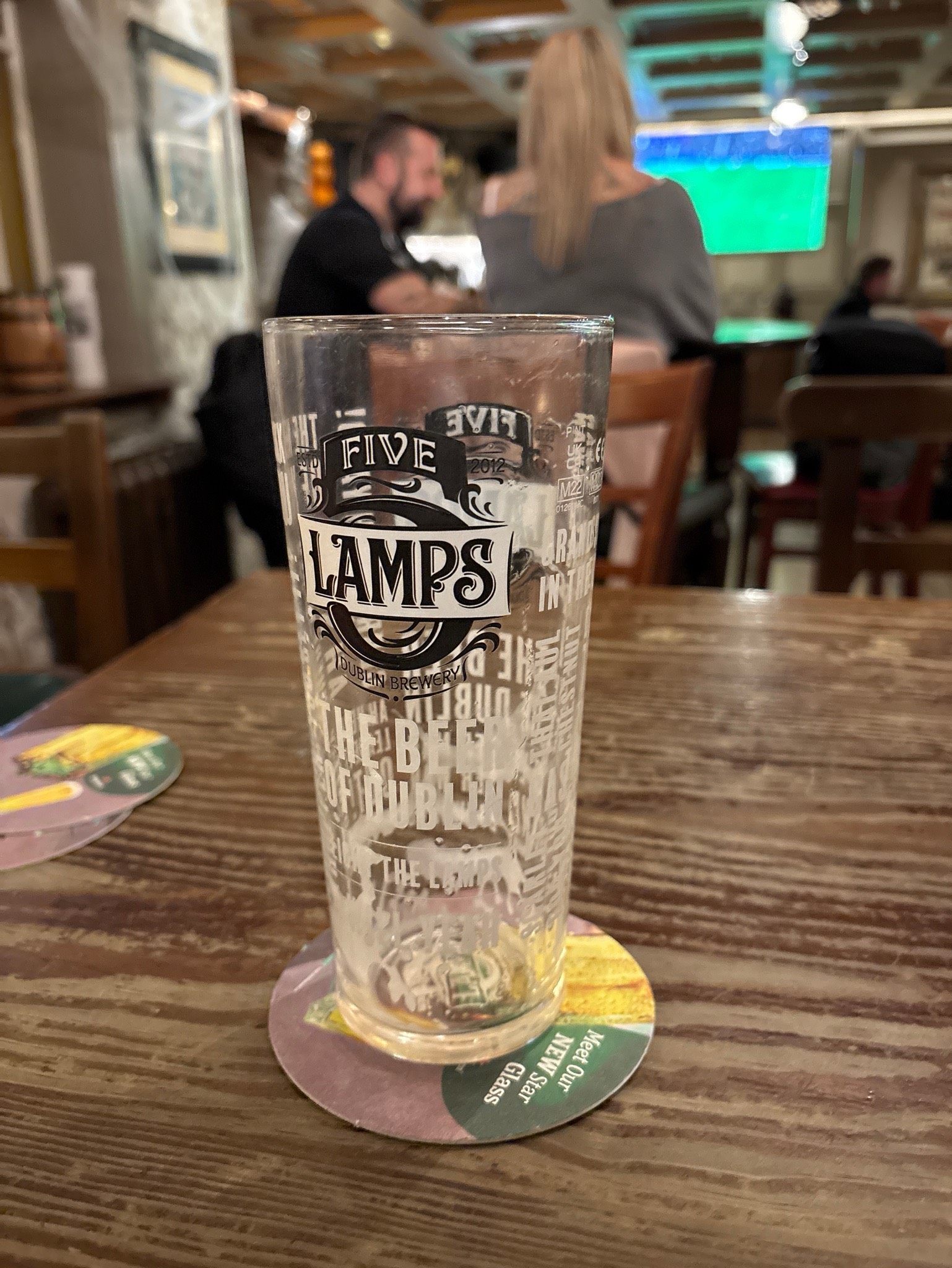 Five Lamps Lager, Ireland