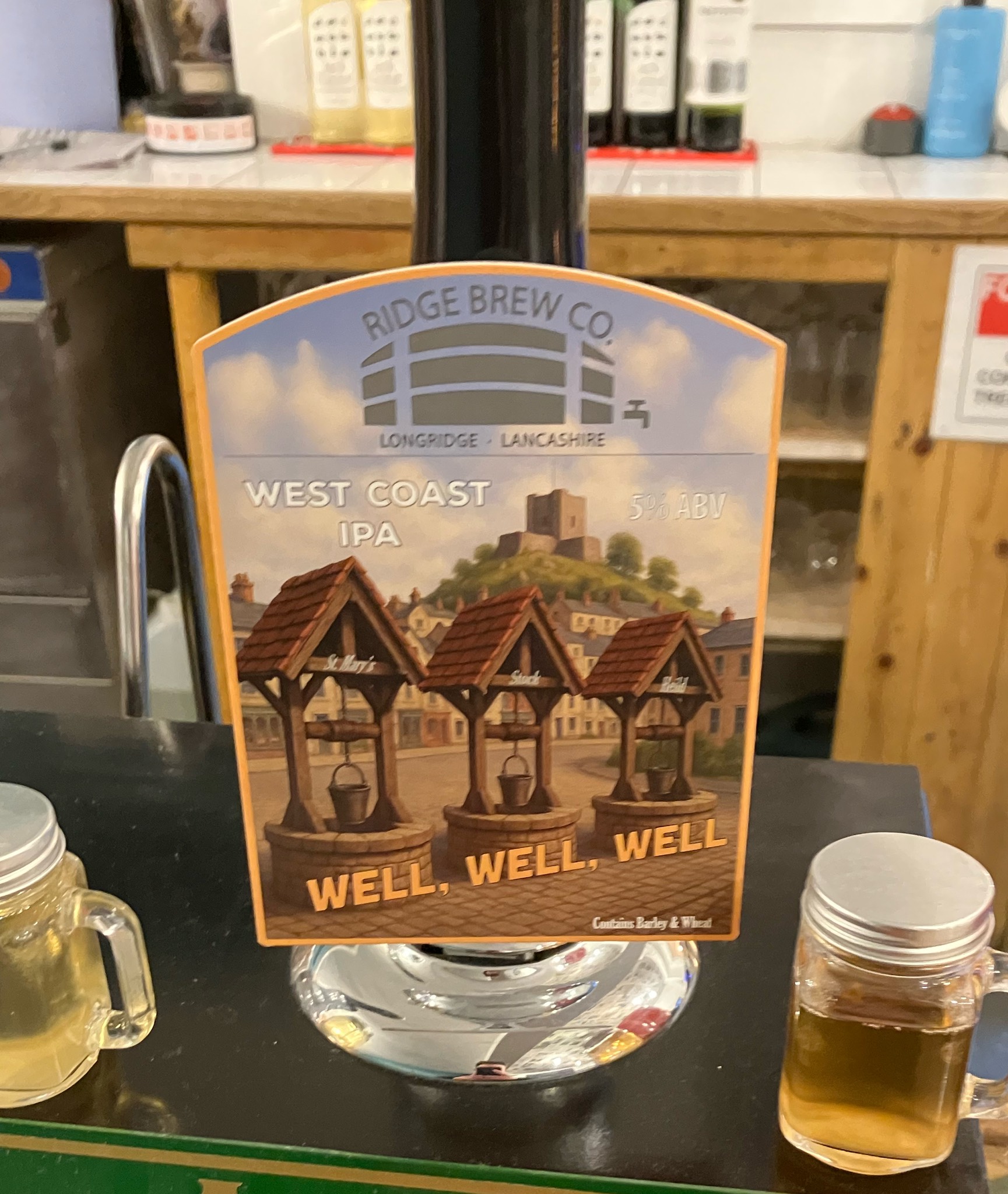 Well Well Well, Ridge Brew Co