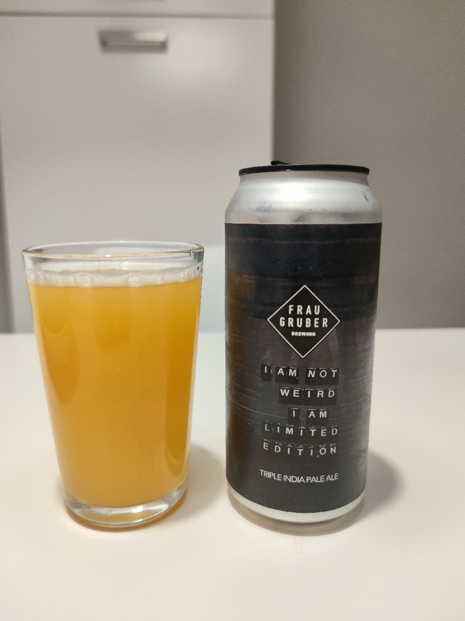 i am not weird, i am limited edition, FrauGruber Brewing