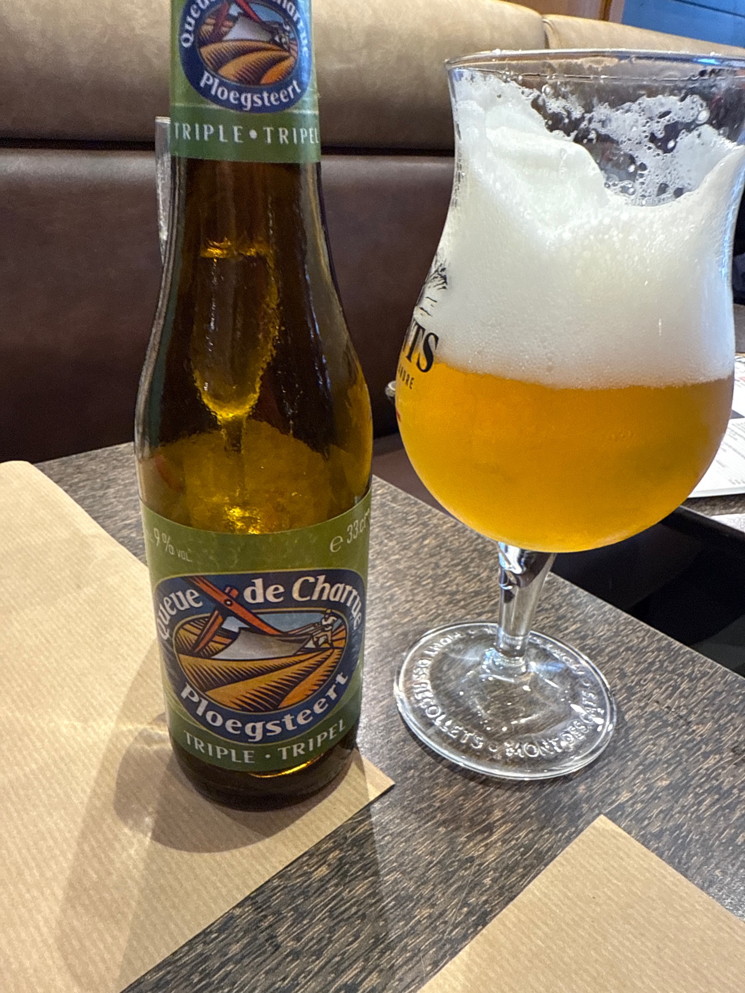 Queue de Charrue Triple / Ploegsteert Tripel, Belgium