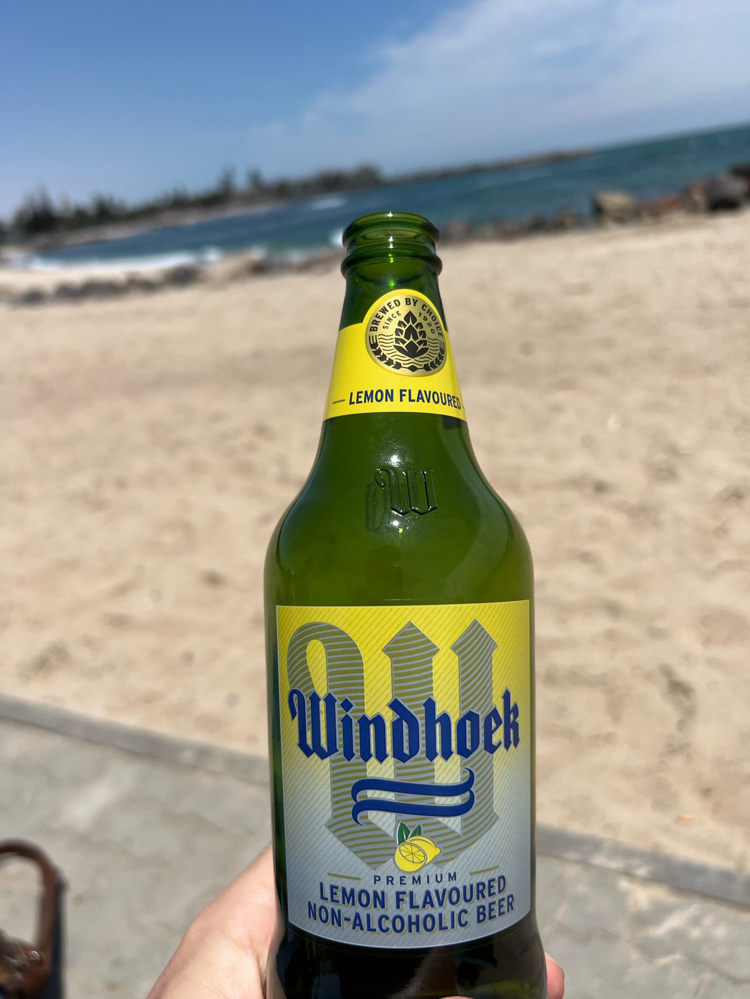 Windhoek Lemon Flavoured Non-Alcoholic Beer, Namibia Breweries Limited (Heineken)