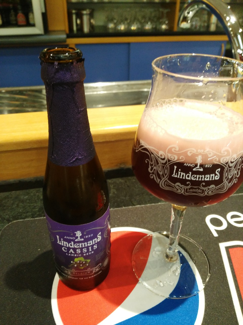 Lindemans Cassis, Belgium