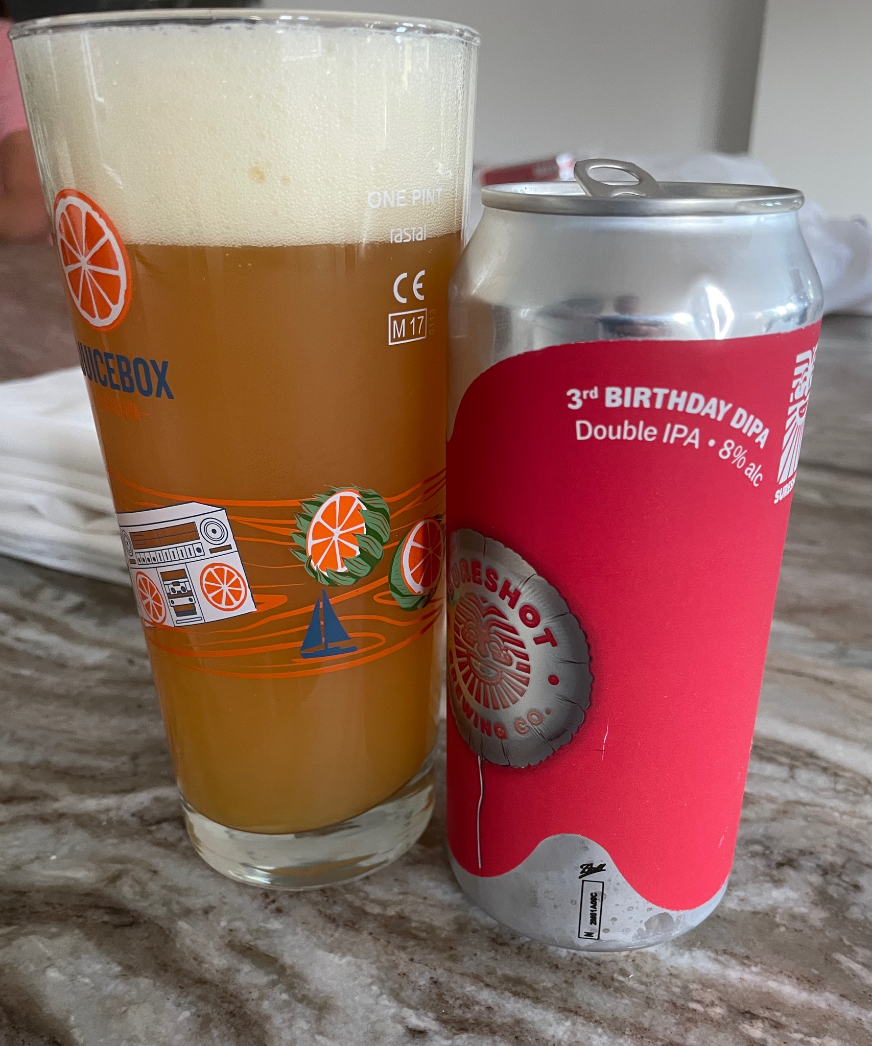 3rd Birthday DIPA, Sureshot Brewing