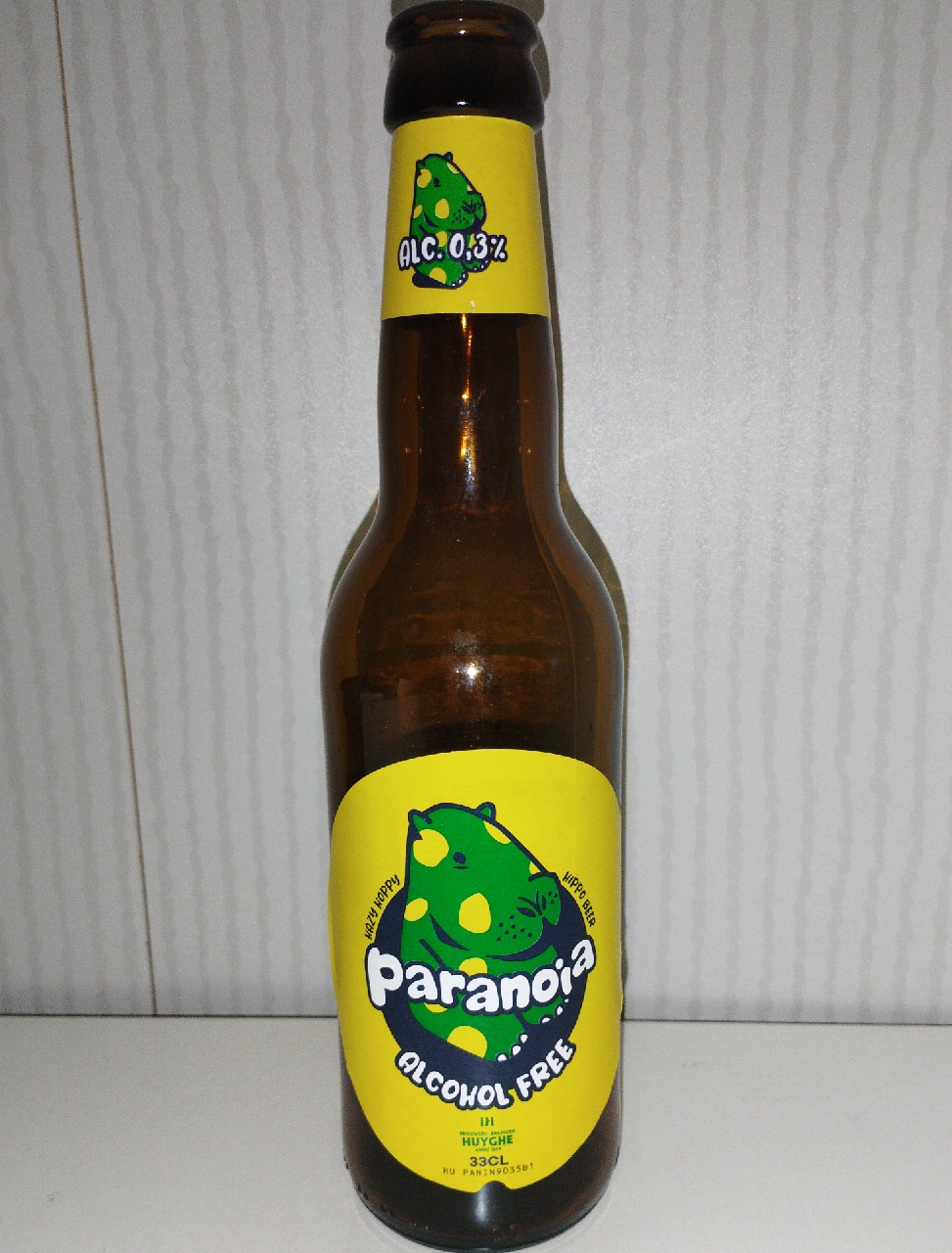 Paranoia Alcohol Free, Belgium