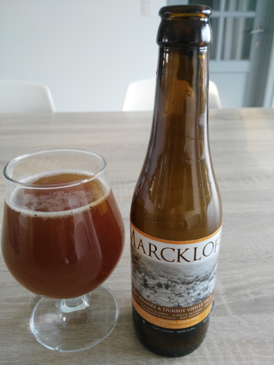 Marckloff ambrée, La Brasserie du Château de Durbuy