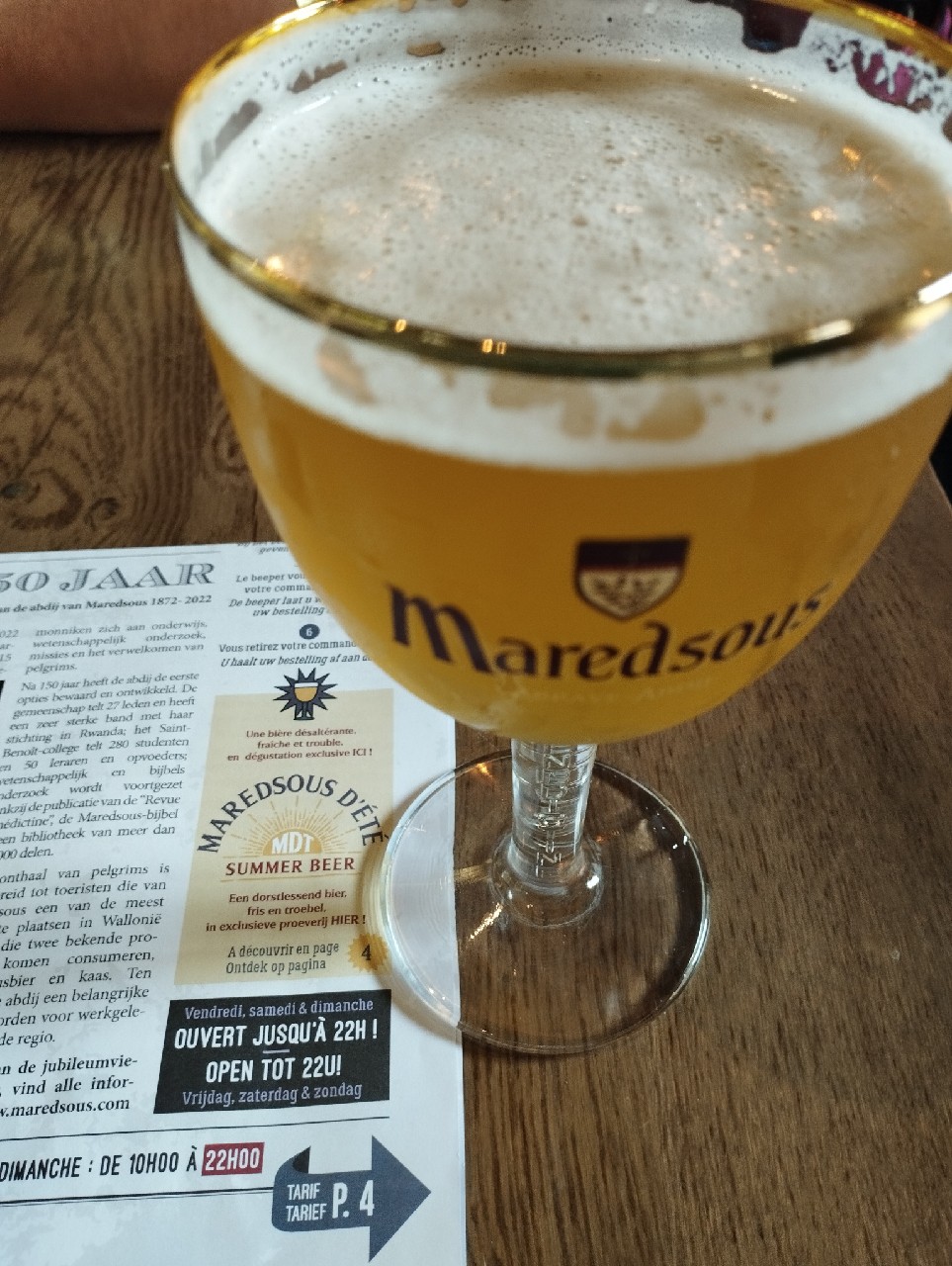 Maredsous d'Été / Summer Beer, Abbaye De Maredsous (Duvel Moortgat)