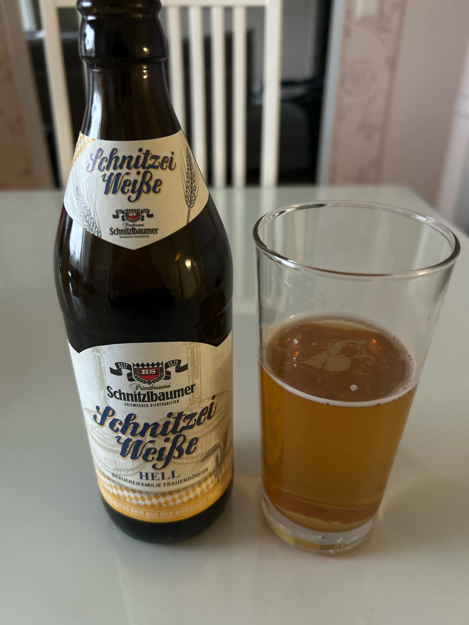 Schnitzei Weiße Hell, Privatbrauerei Schnitzlbaumer