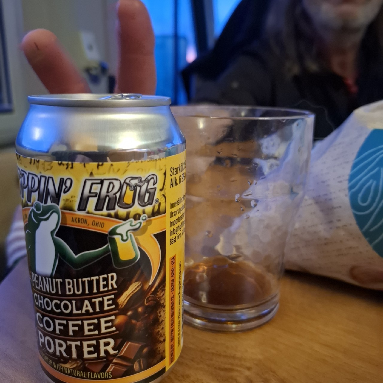 Peanut Butter Chocolate Coffee Porter, Hoppin' Frog Brewery