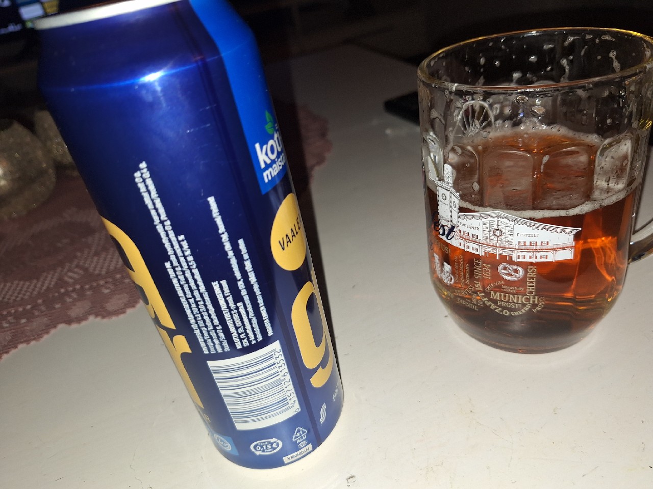 Kotimaista Vaalea Lager, Finland