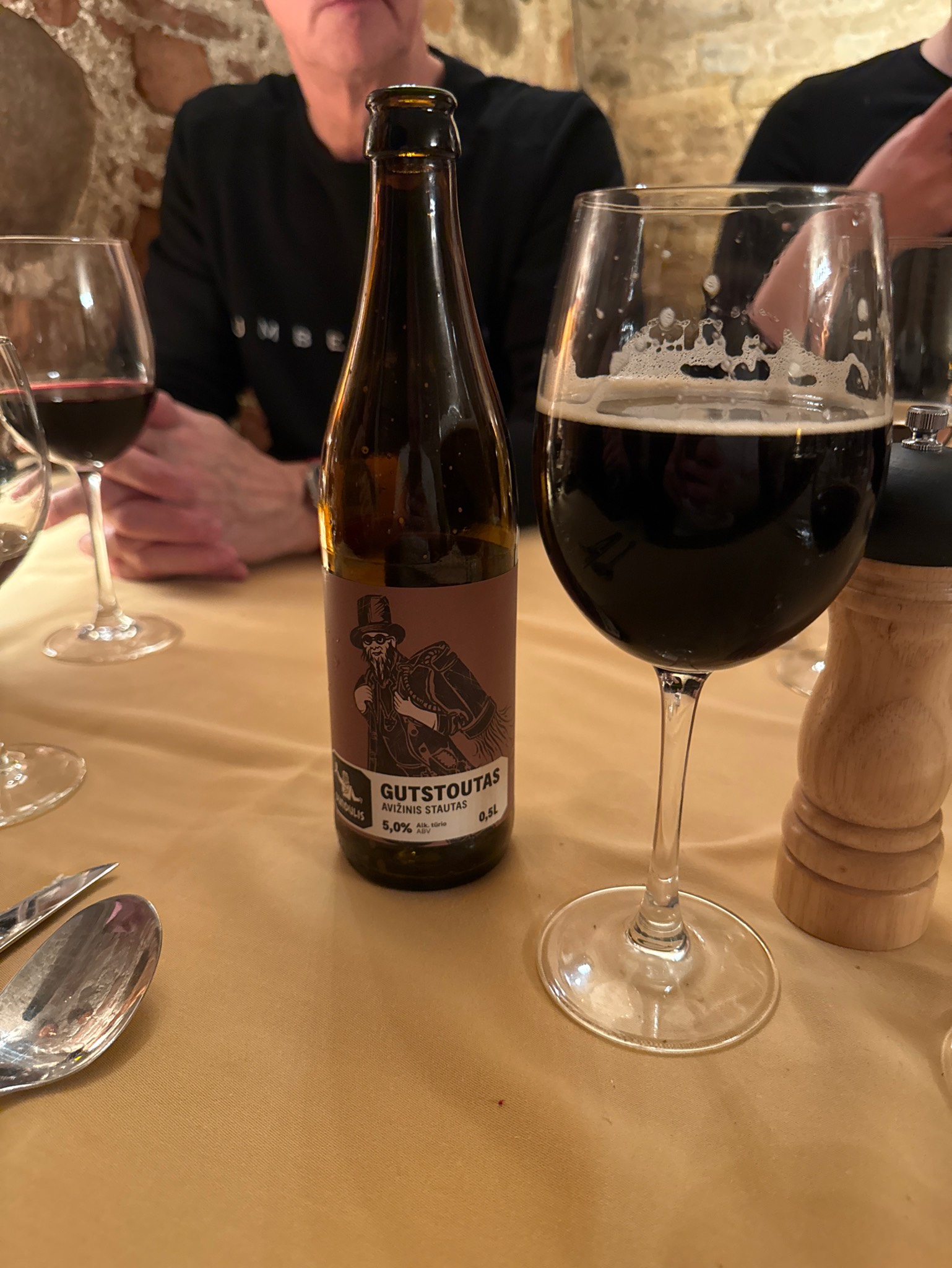 Gutstoutas, Širvenos Bravoras (Dundulis)