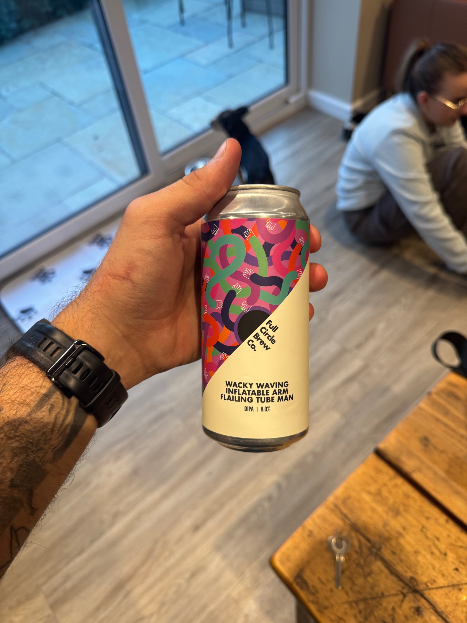 Wacky Waving Inflatable Arm Flailing Tube Man, Full Circle Brew Co.