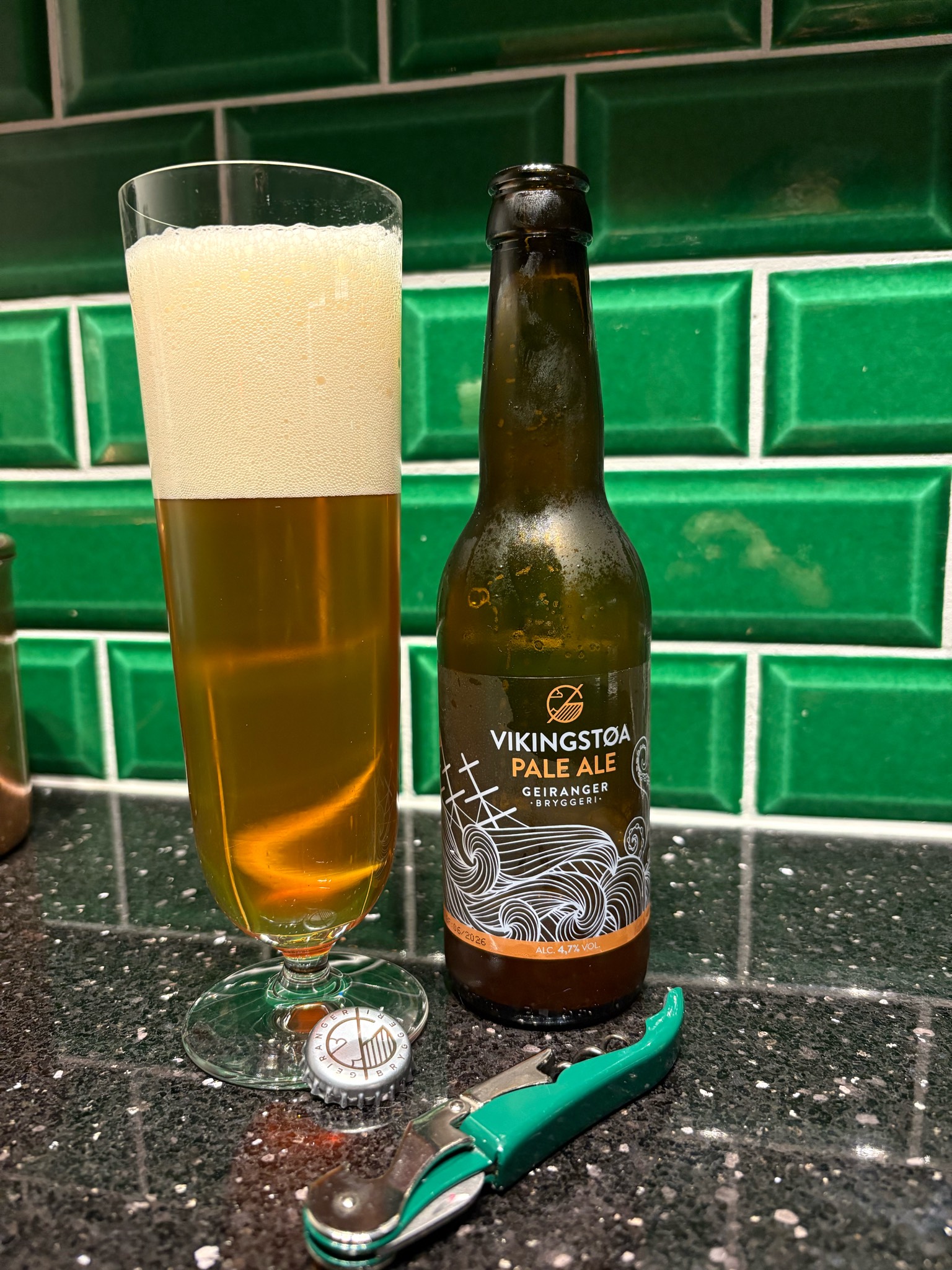 Vikingstøa Pale Ale, Geiranger Bryggeri