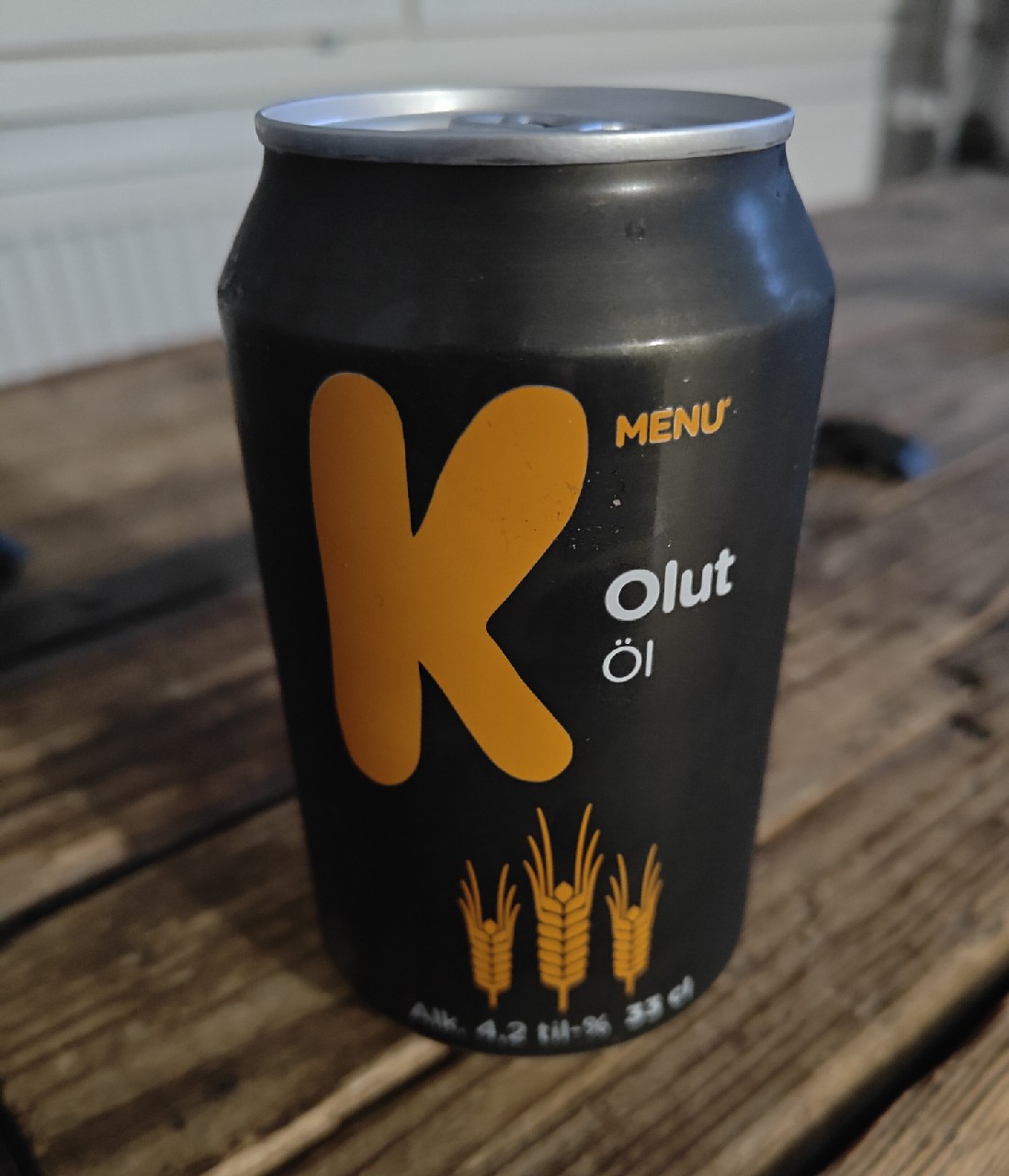 K-Menu Lager Olut 4.2%, Finland