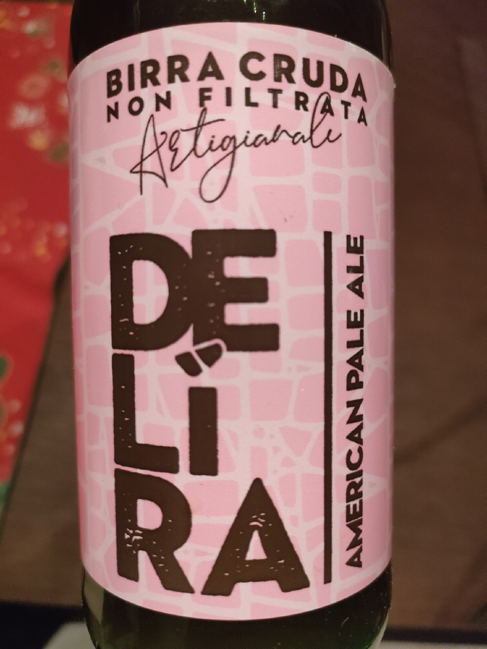 delíra american pale ale, italian craft brewery