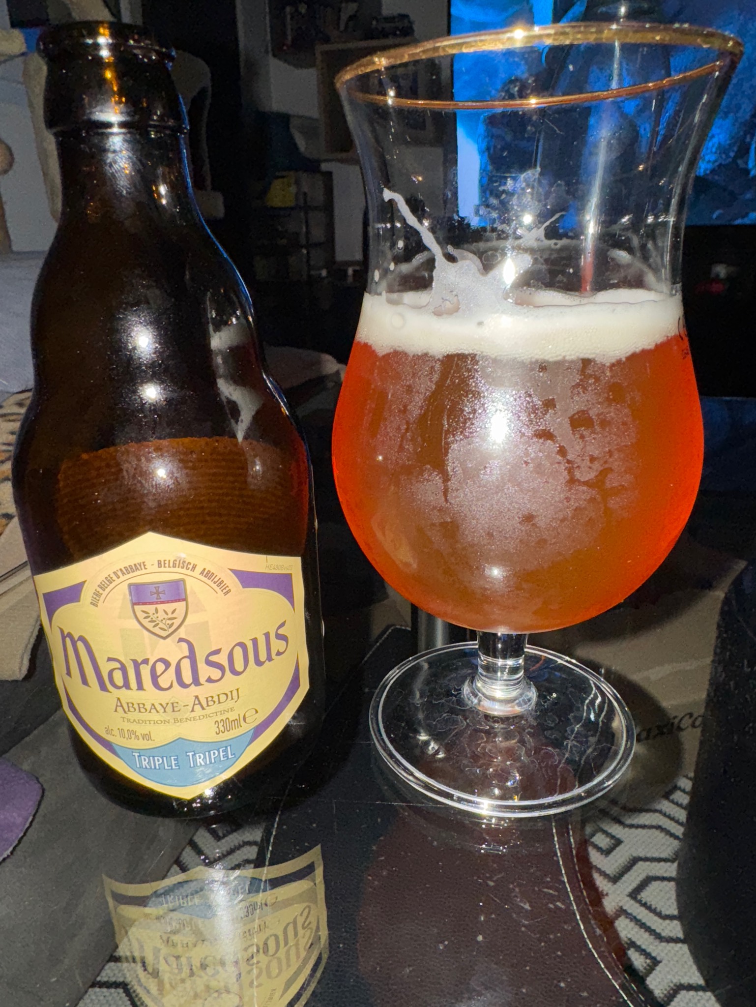 Maredsous 10° Triple, Abbaye De Maredsous (Duvel Moortgat)