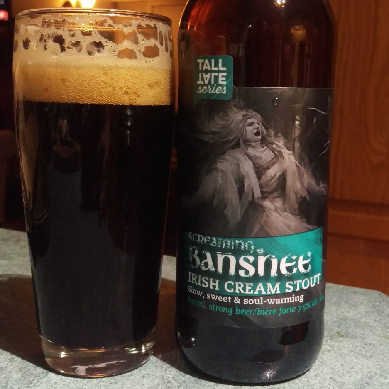 Screaming Banshee Irish cream Stout, Canada