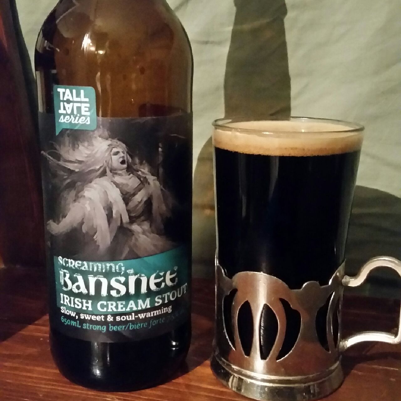 Screaming Banshee Irish cream Stout, Canada