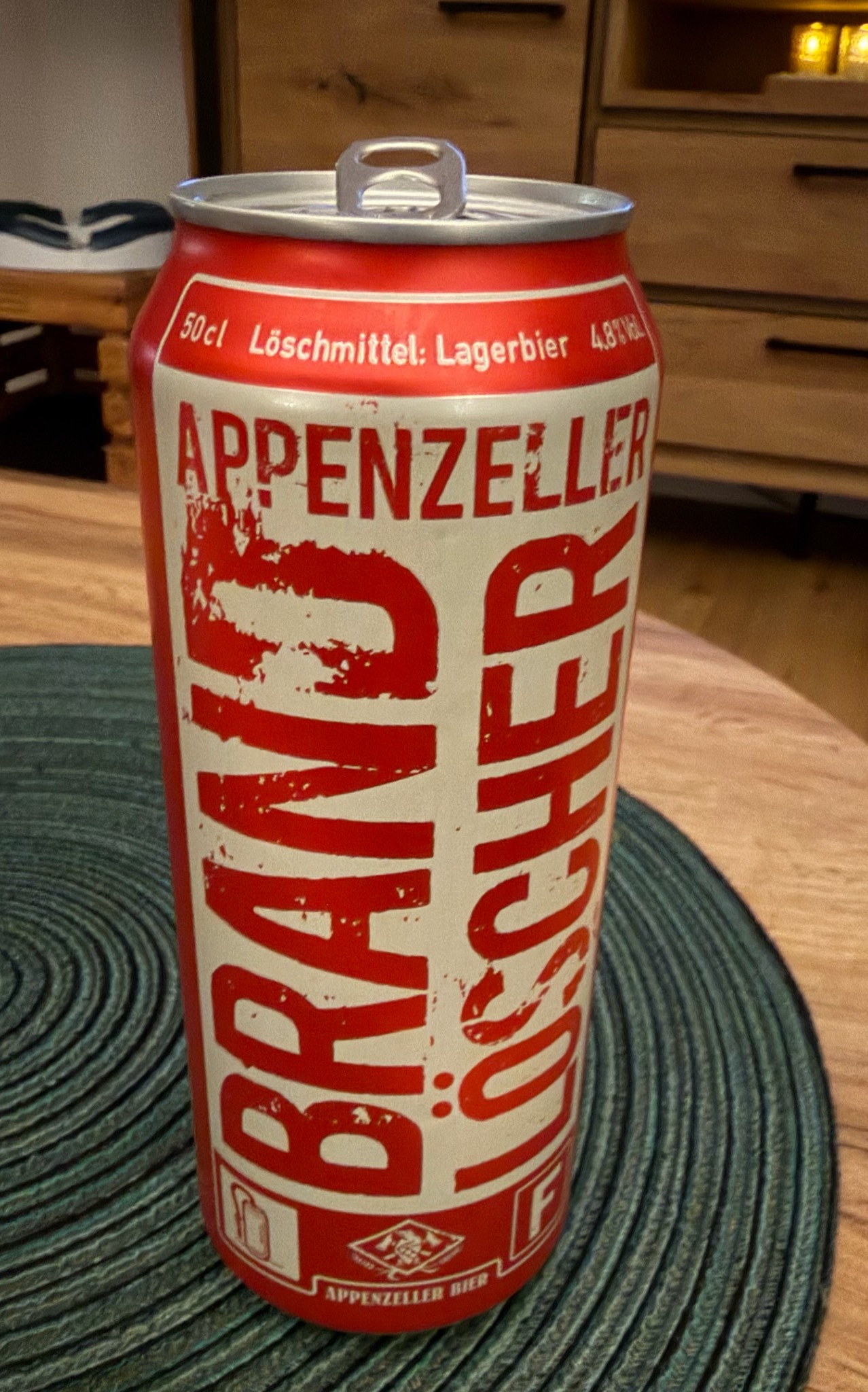 Brand Löscher, Brauerei Locher (Appenzeller)