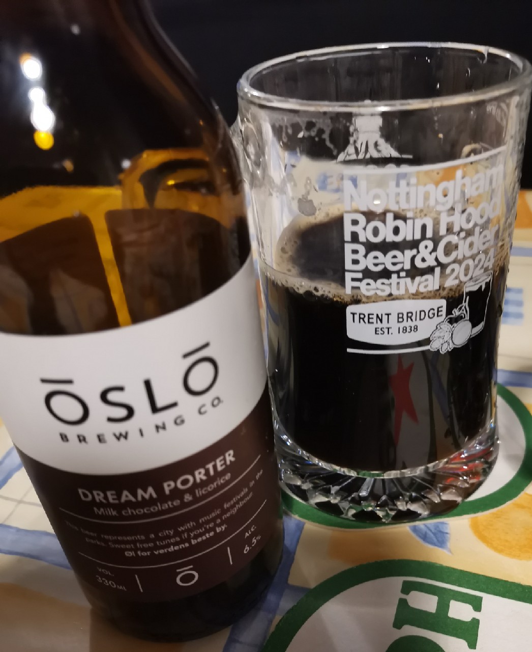 Dream Porter, Oslo Brewing Company