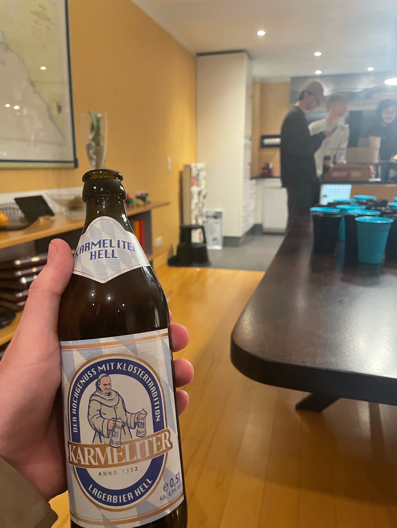 Karmeliter Lagerbier Hell, Karmeliter Bräu Bad Neustadt/Salz