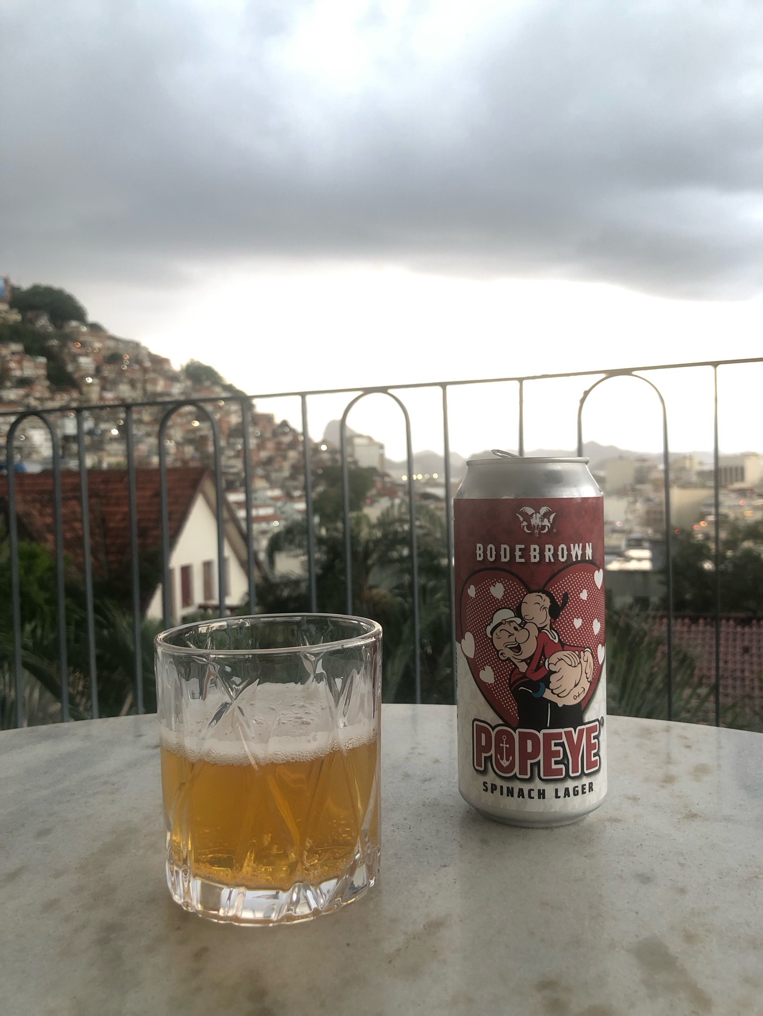 Popeye Spinach Lager, Cervejaria Bodebrown