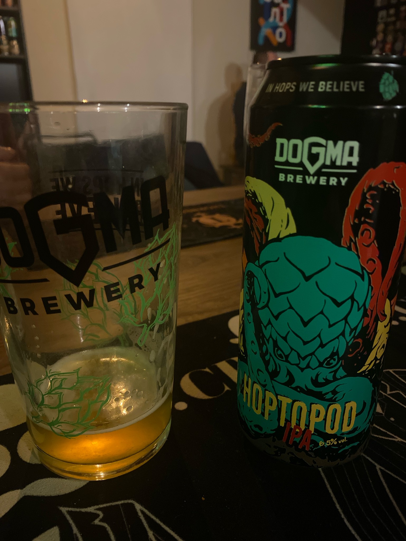 Hoptopod, Dogma Brewery