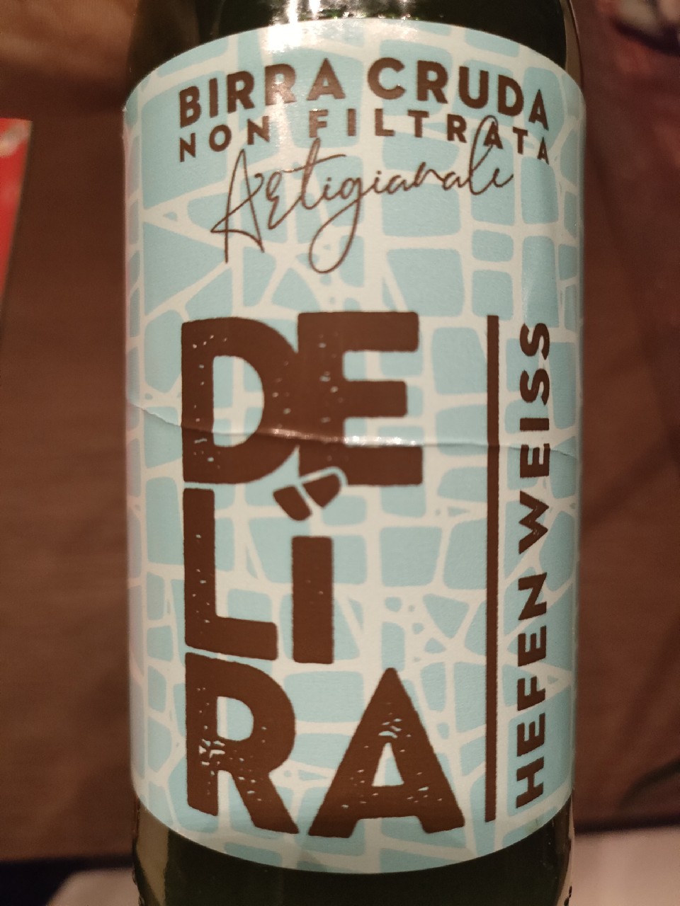 delíra hefen weiss, italian craft brewery