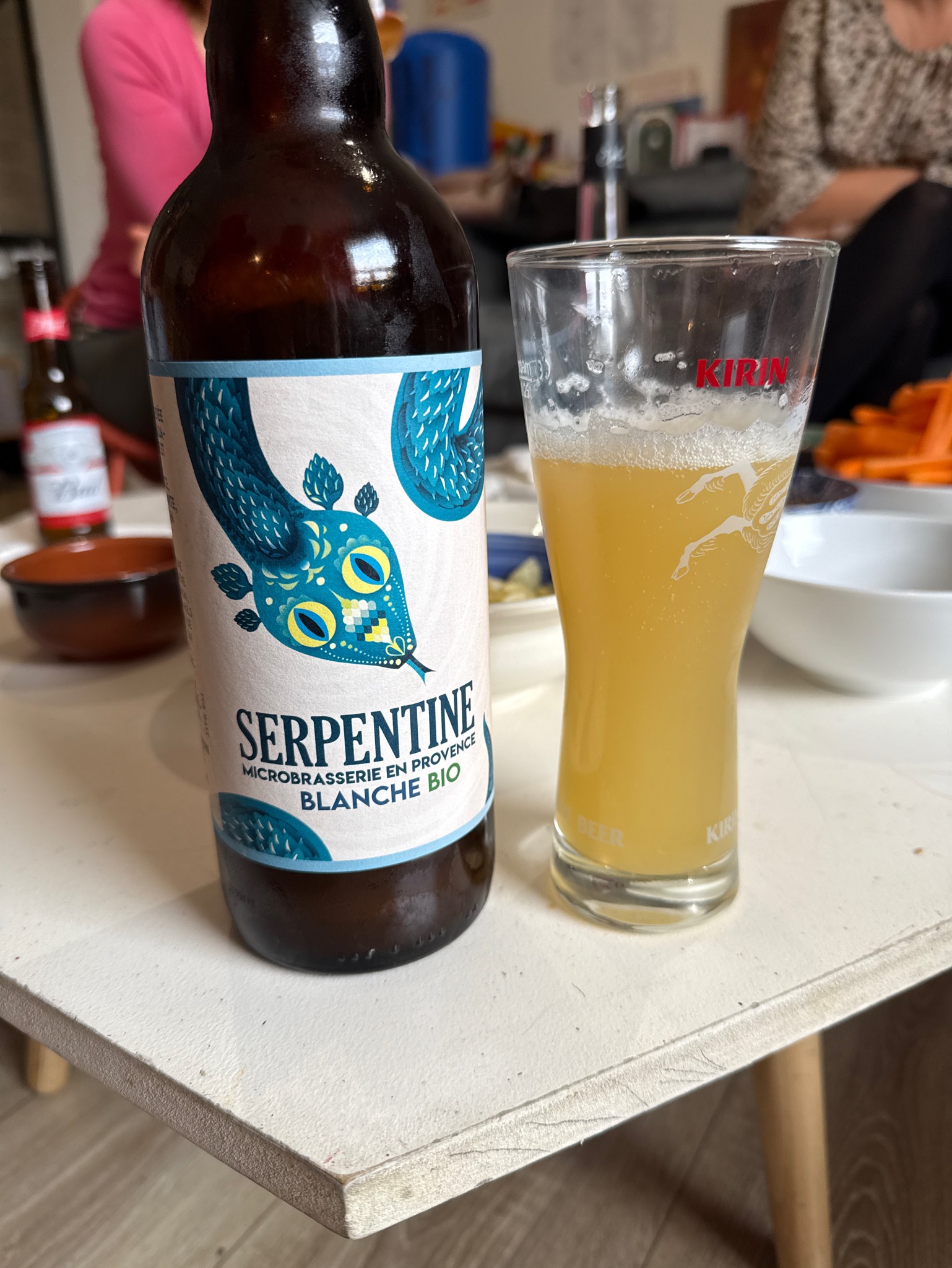 La Serpentine Blanche Bio, Brasserie La Serpentine