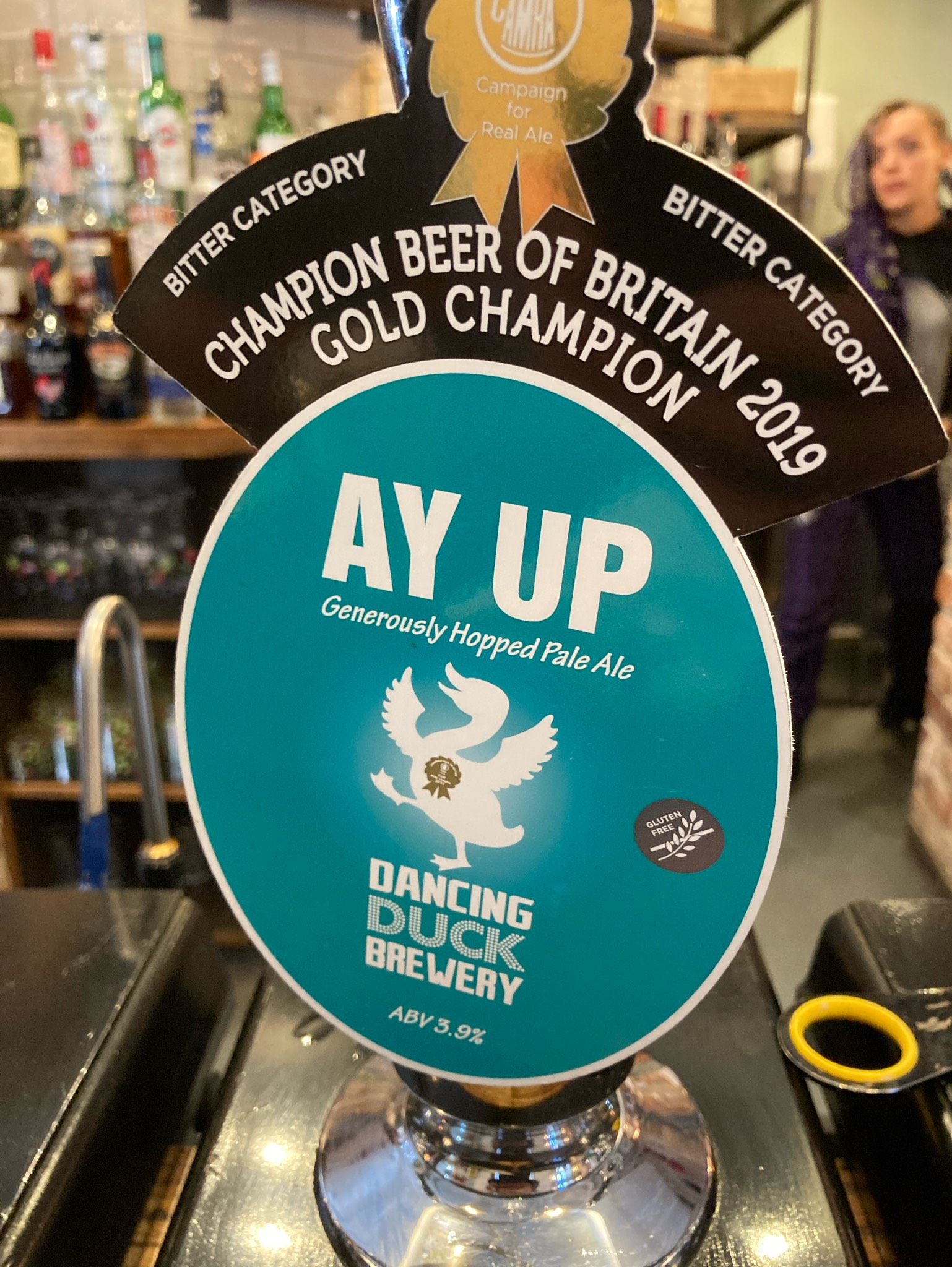 Ay Up, Dancing Duck Beer
