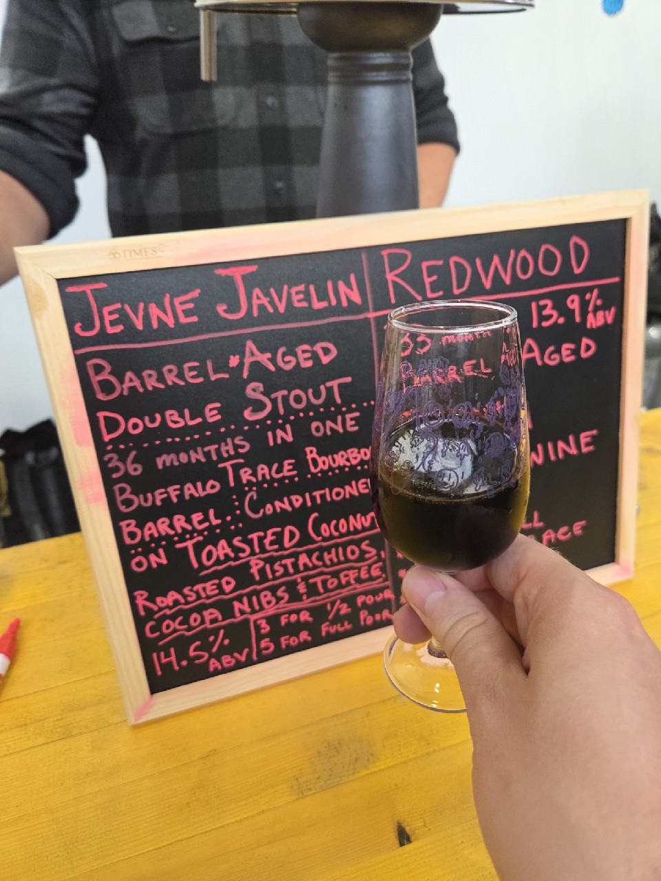 Jevne Javelin, Forager Brewery