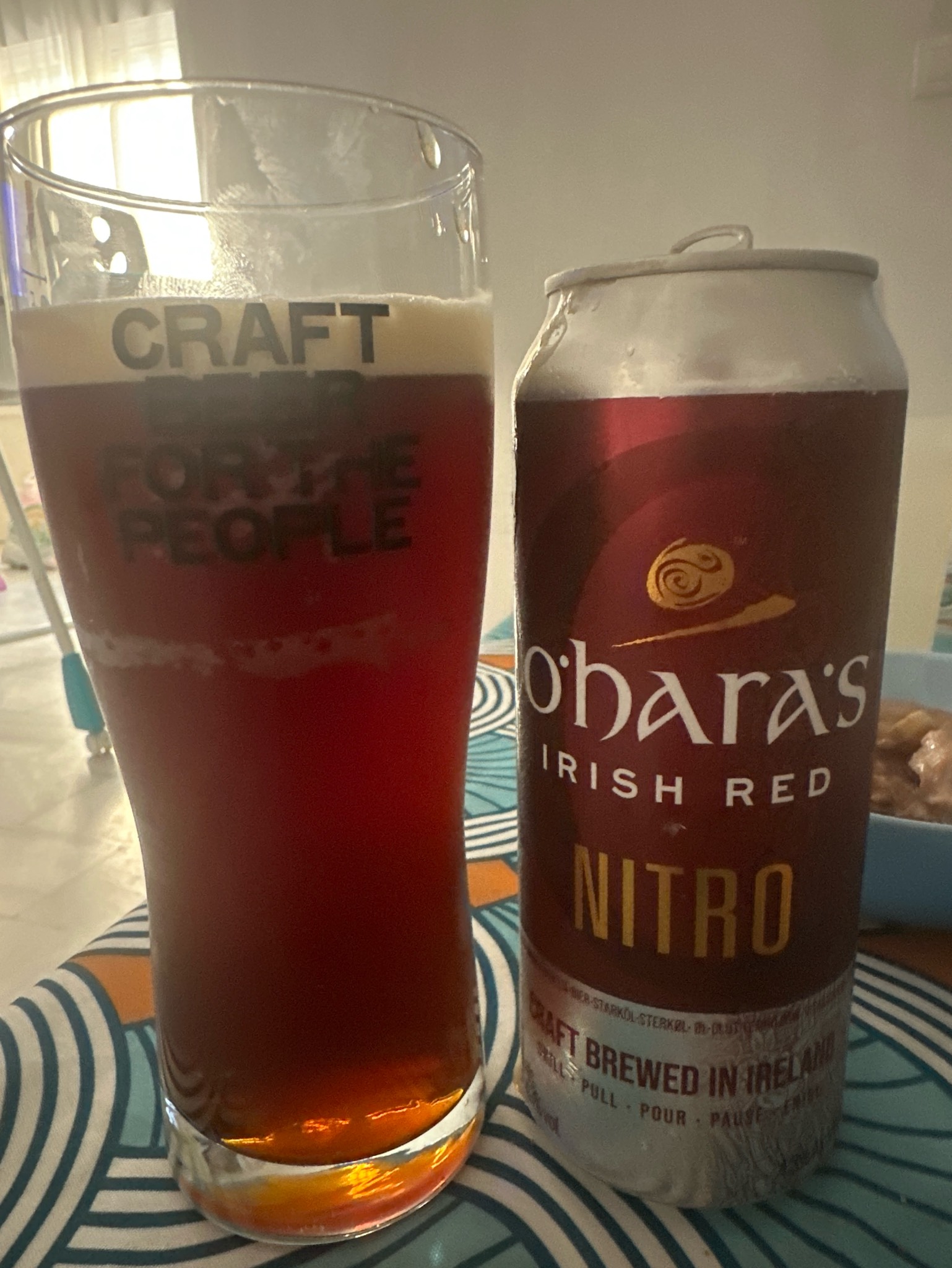 O'Hara's Irish Red Nitro, Ireland