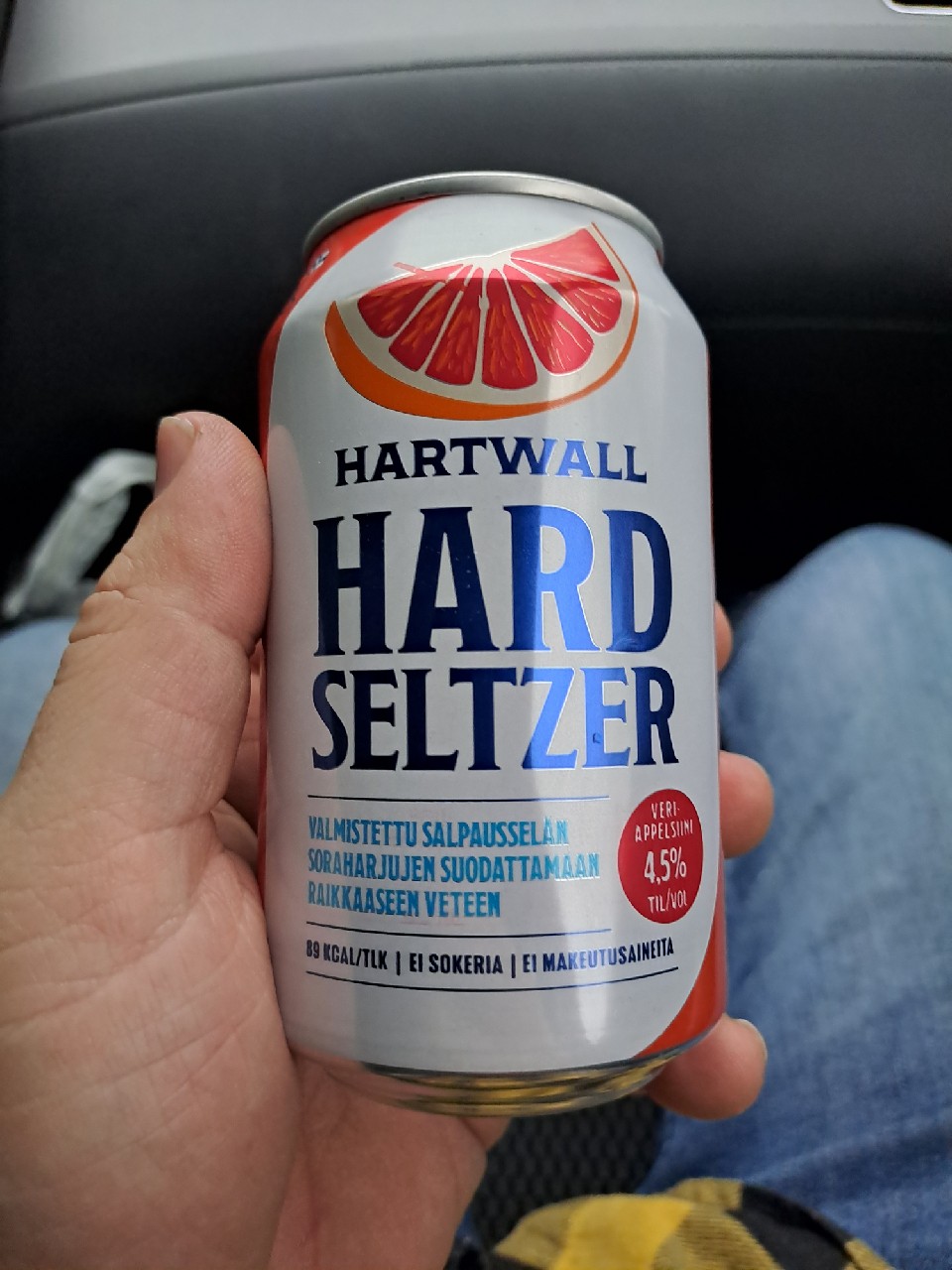 Hartwall Hard Seltzer Veriappelsiini, Finland