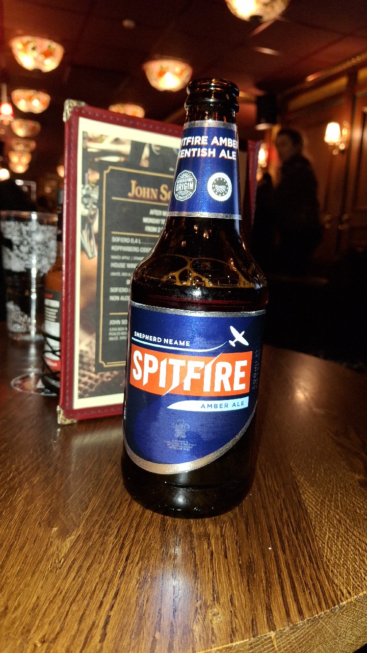 Spitfire Amber Kentish Ale, England