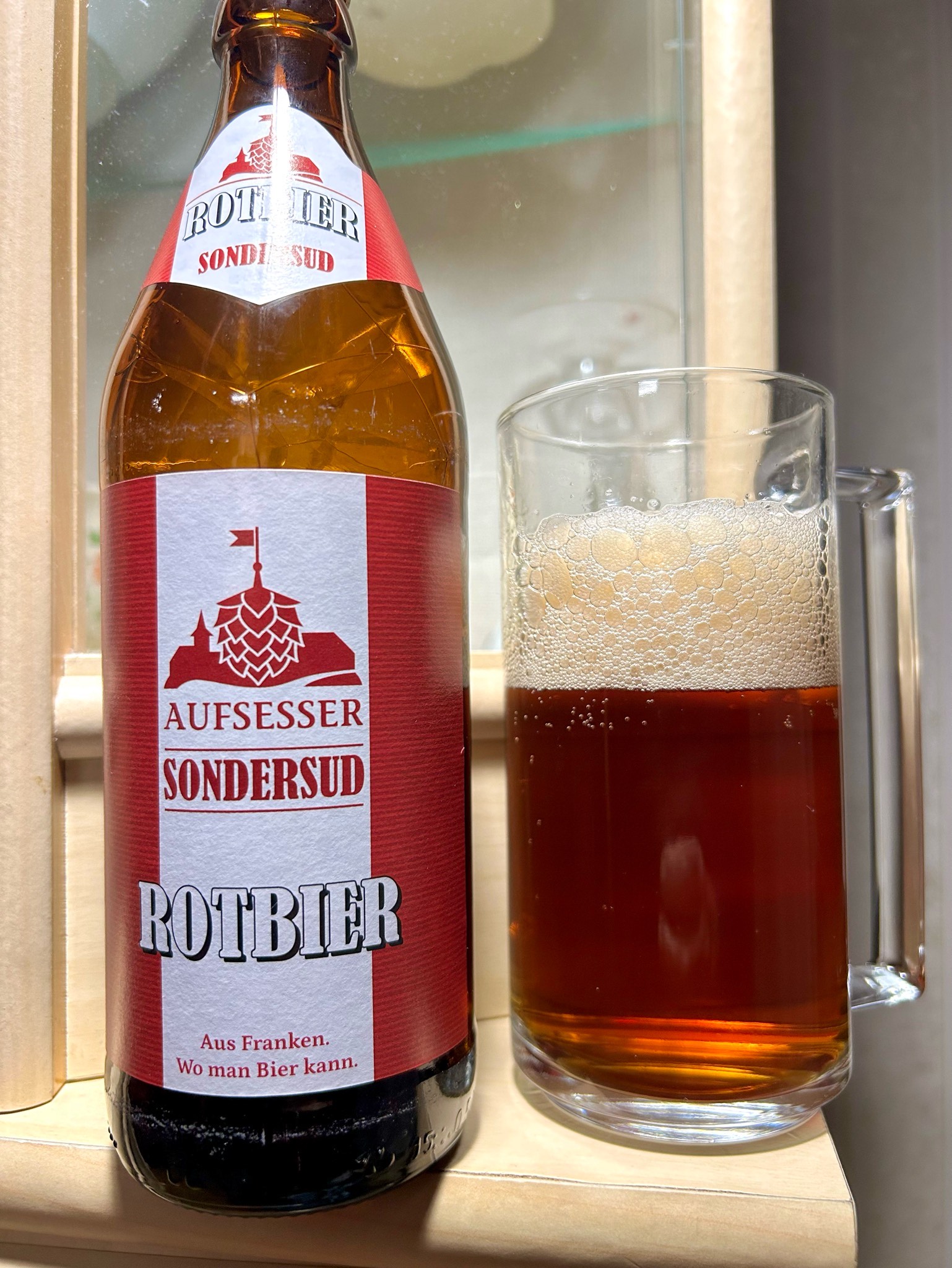 Aufsesser Sondersud Rotbier, Brauereigasthof Rothenbach (Aufsesser Brauerei)
