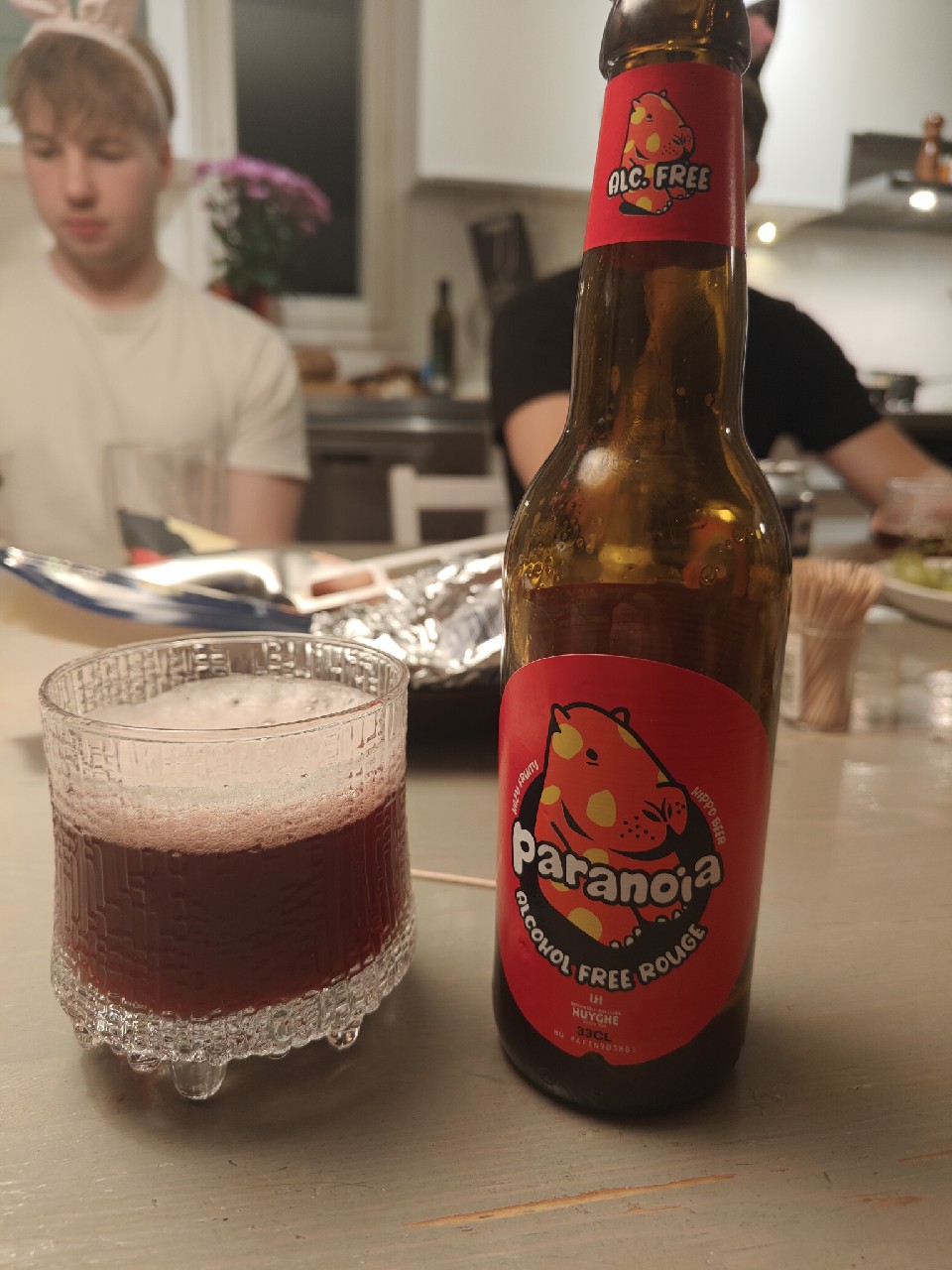 Paranoia Alcohol Free Rouge, Belgium