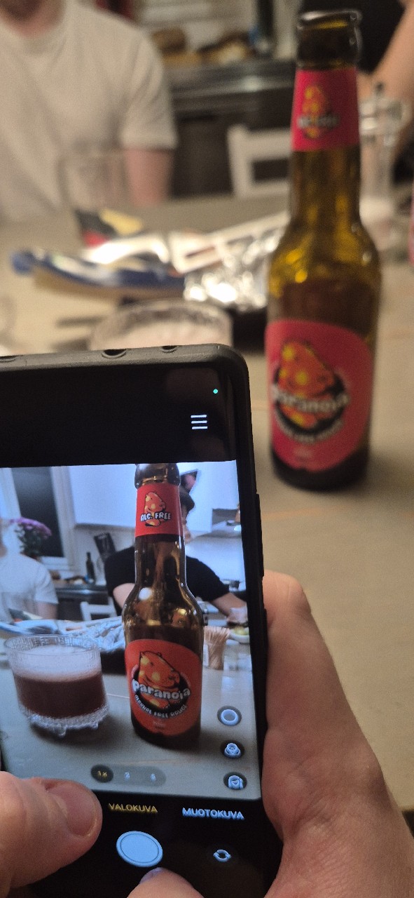 Paranoia Alcohol Free Rouge, Belgium